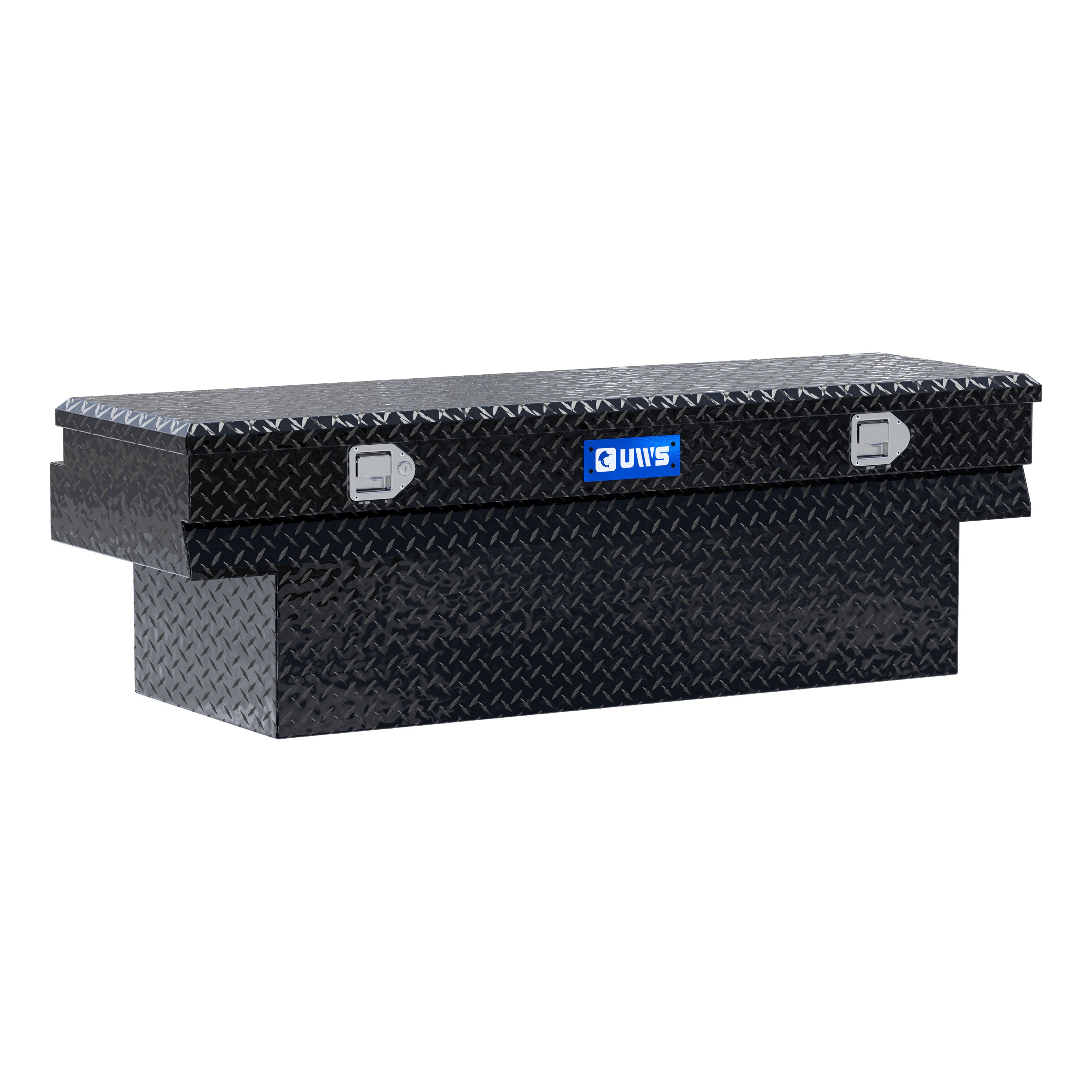 UWS Gloss Black Aluminum 60" Notched Utility Chest Box (Heavy Packaging) EC20342 thumbnail 0