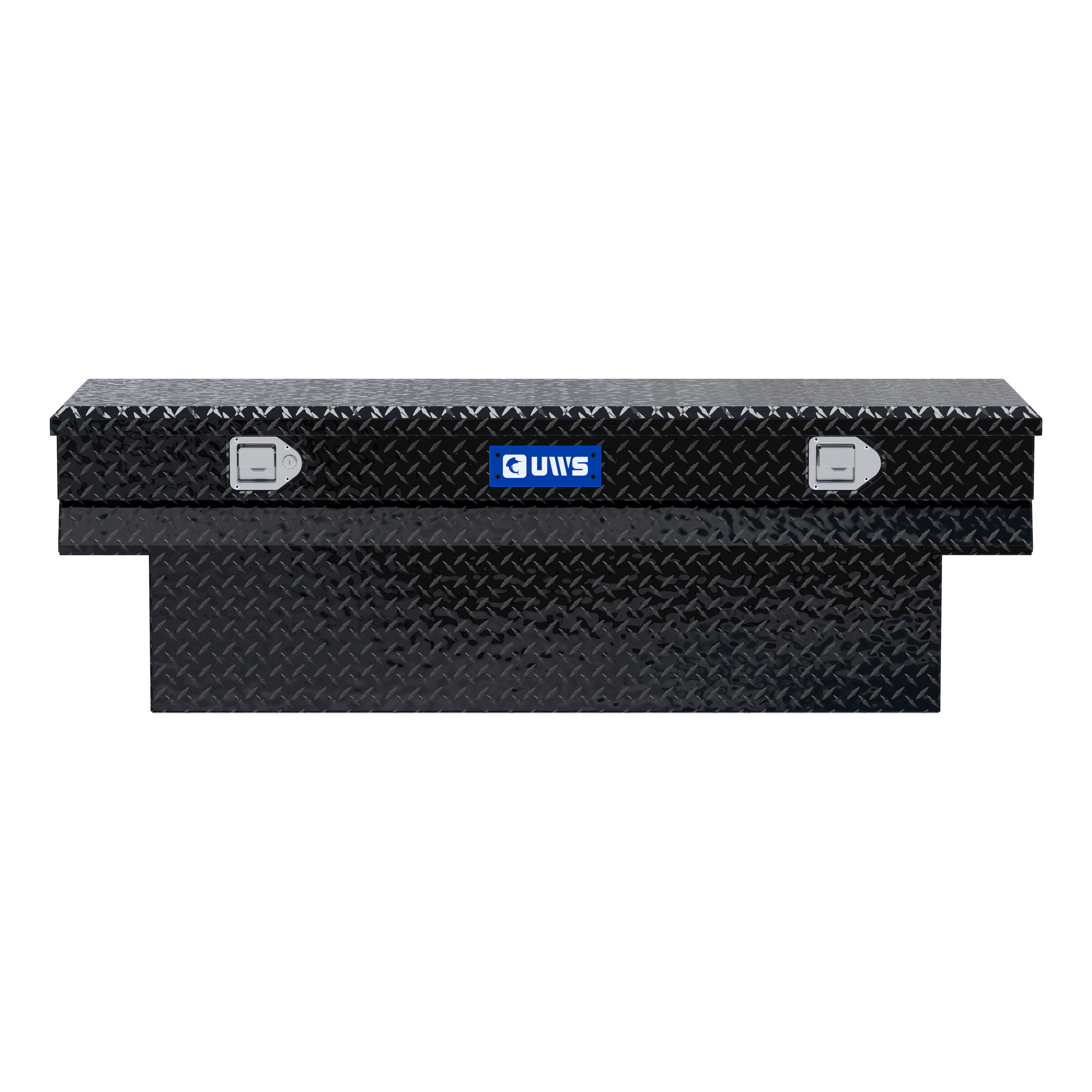 UWS Gloss Black Aluminum 60" Notched Utility Chest Box (Heavy Packaging) EC20342 thumbnail 1