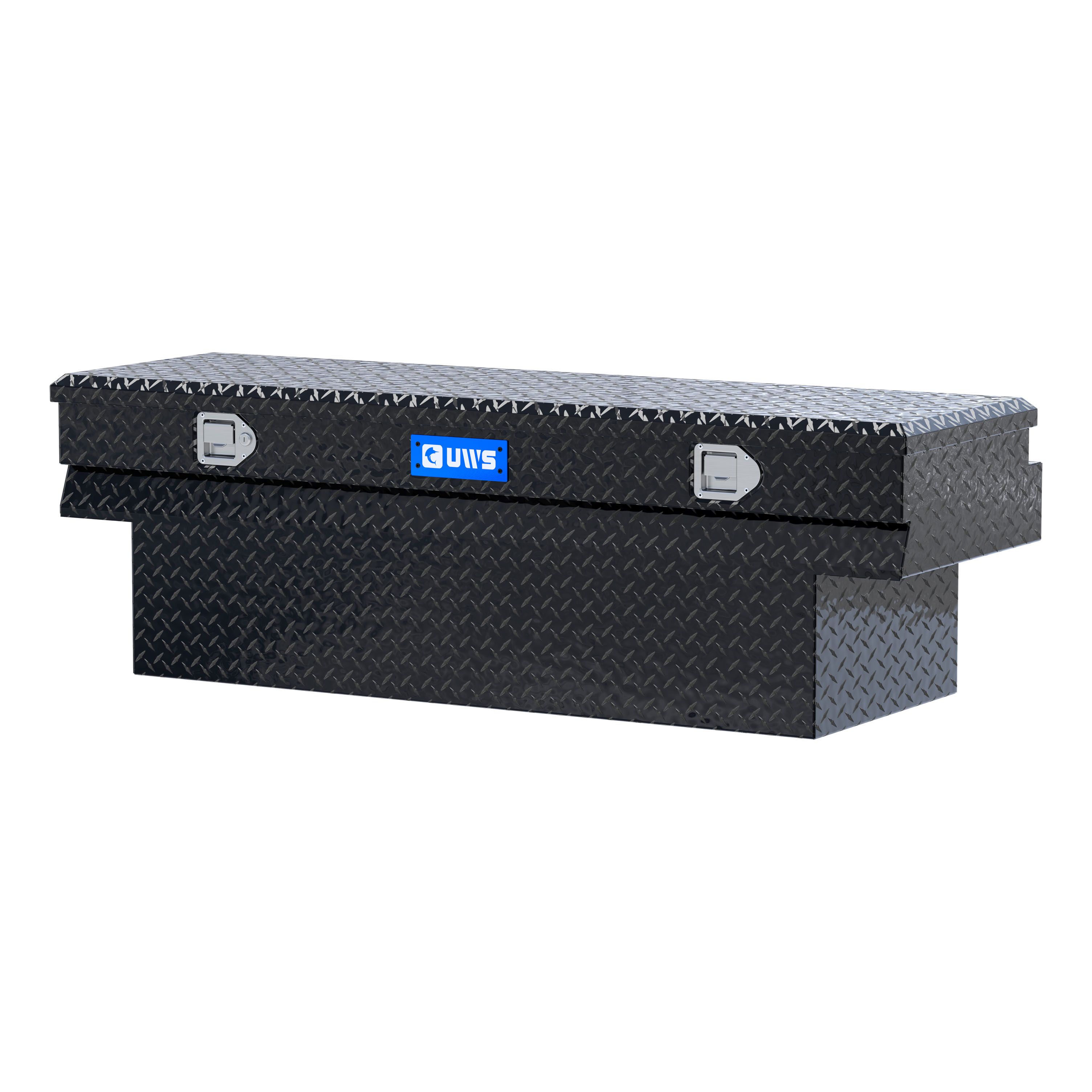 UWS Gloss Black Aluminum 60" Notched Utility Chest Box (Heavy Packaging) EC20342 thumbnail 2