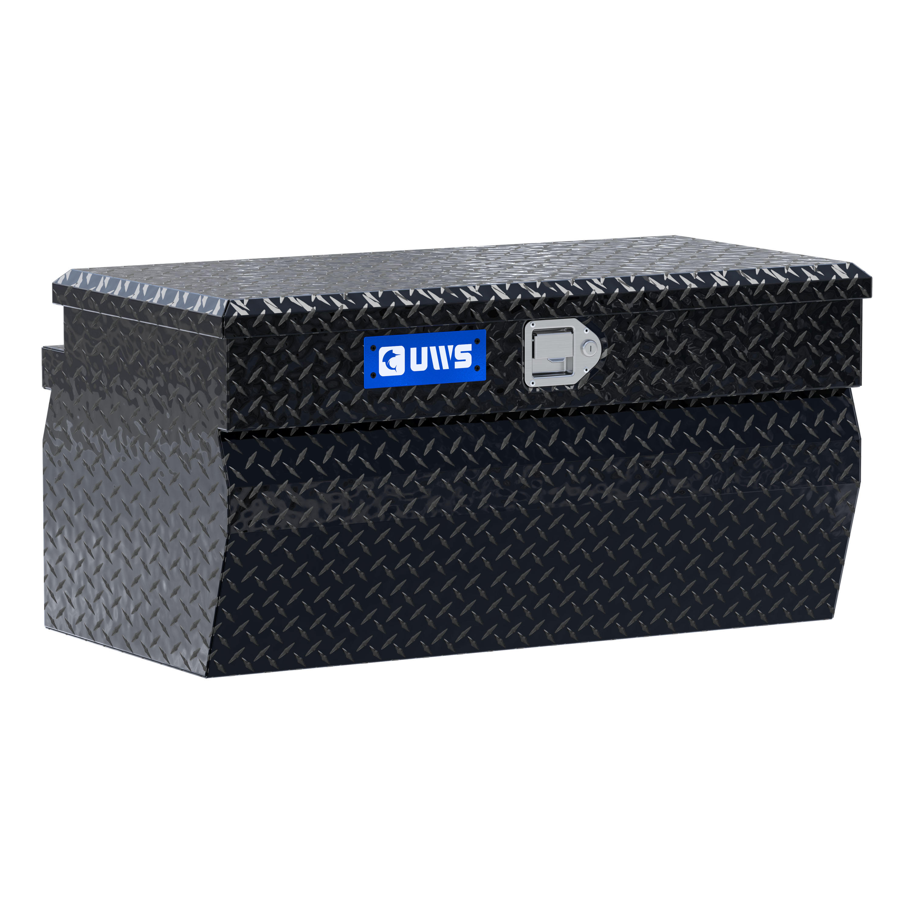 UWS Gloss Black Aluminum 36" Wedge Utility Chest Box (Heavy Packaging) EC20172 thumbnail 0
