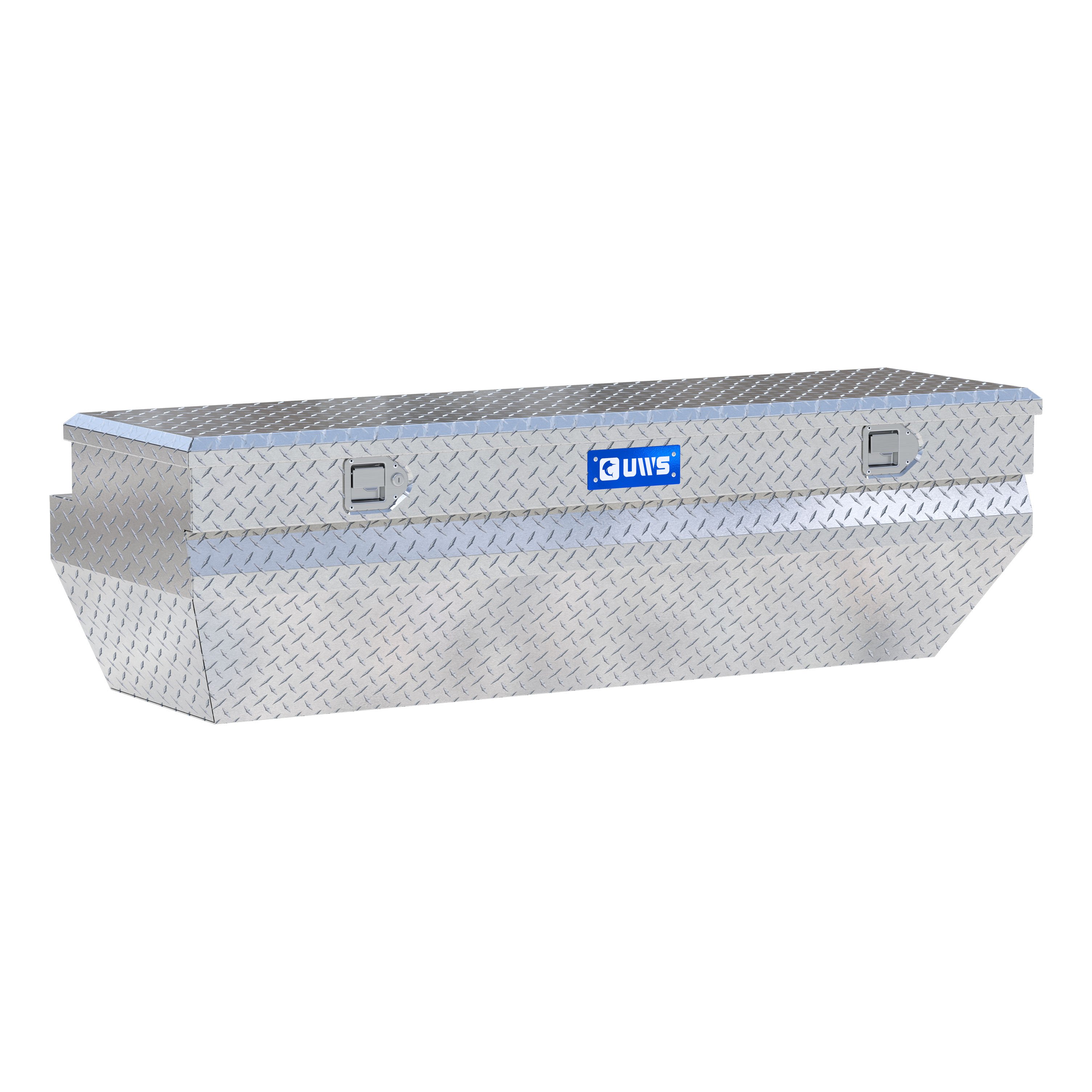 UWS Bright Aluminum 62" Wedged Angled Utility Chest Box (Heavy Packaging) EC20371 thumbnail 0