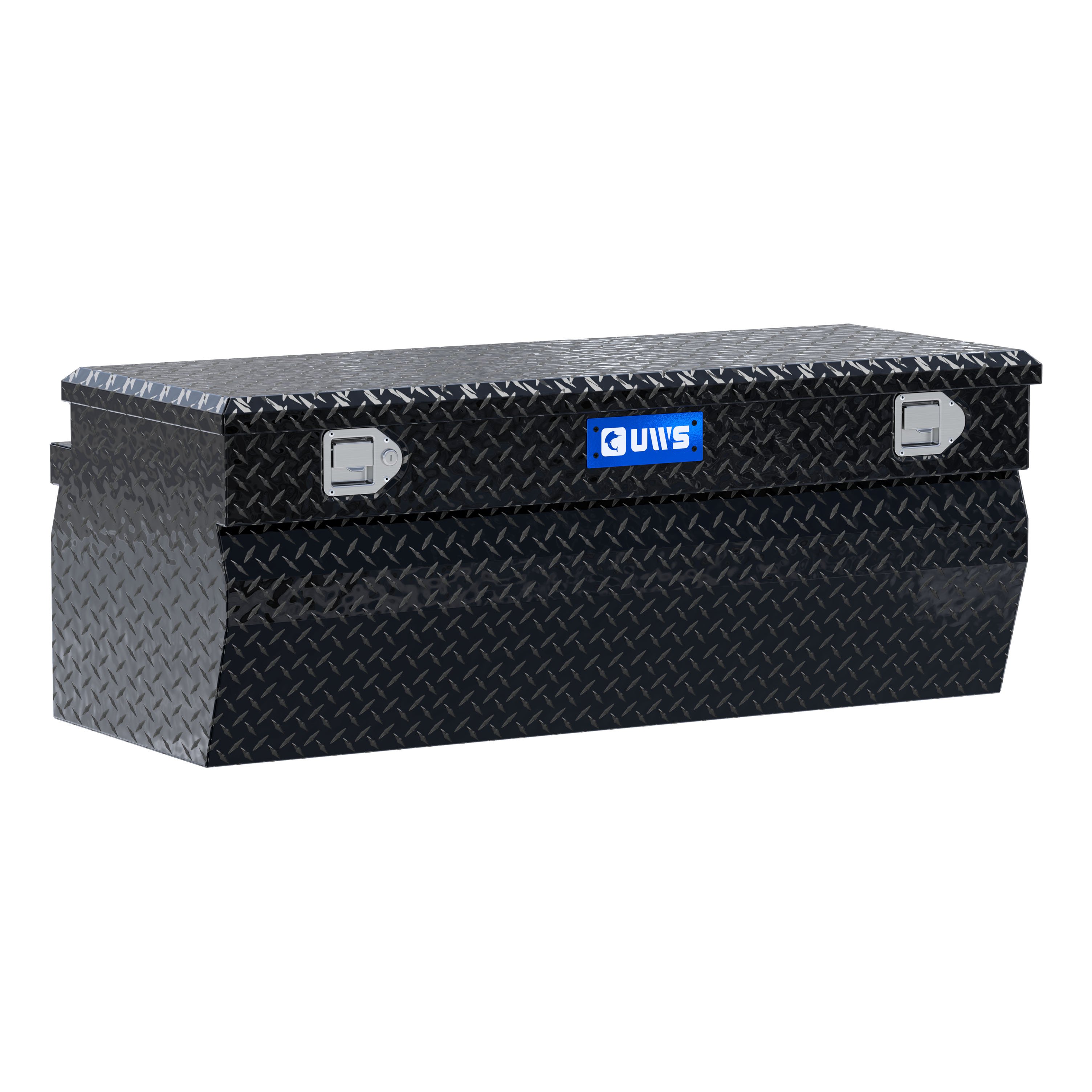 UWS Gloss Black Aluminum 48" Wedge Utility Chest Box (Heavy Packaging) EC20282 thumbnail 0