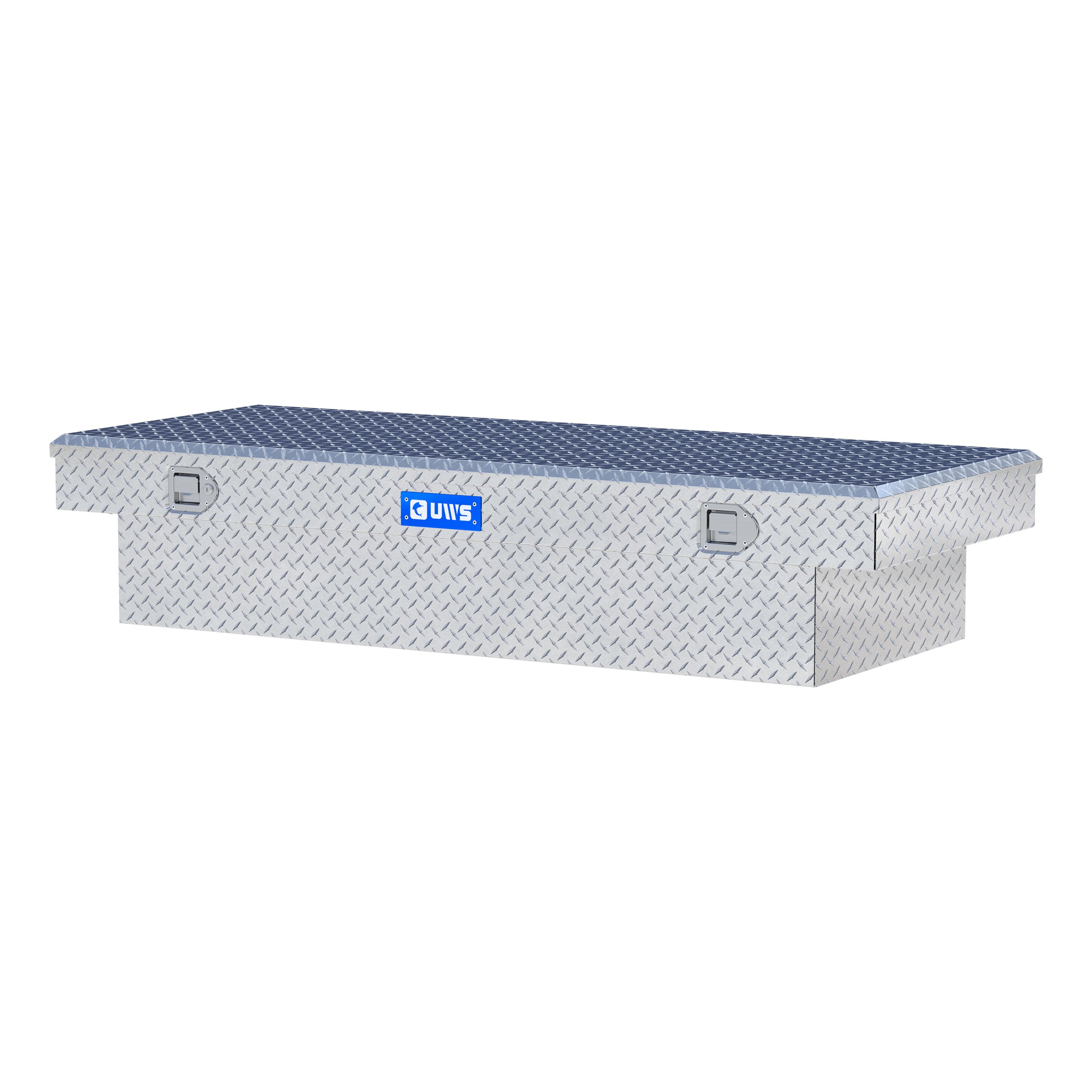UWS Bright Aluminum 69" Extra-Wide Crossover Truck Tool Box TBS-69-LBTA thumbnail 2
