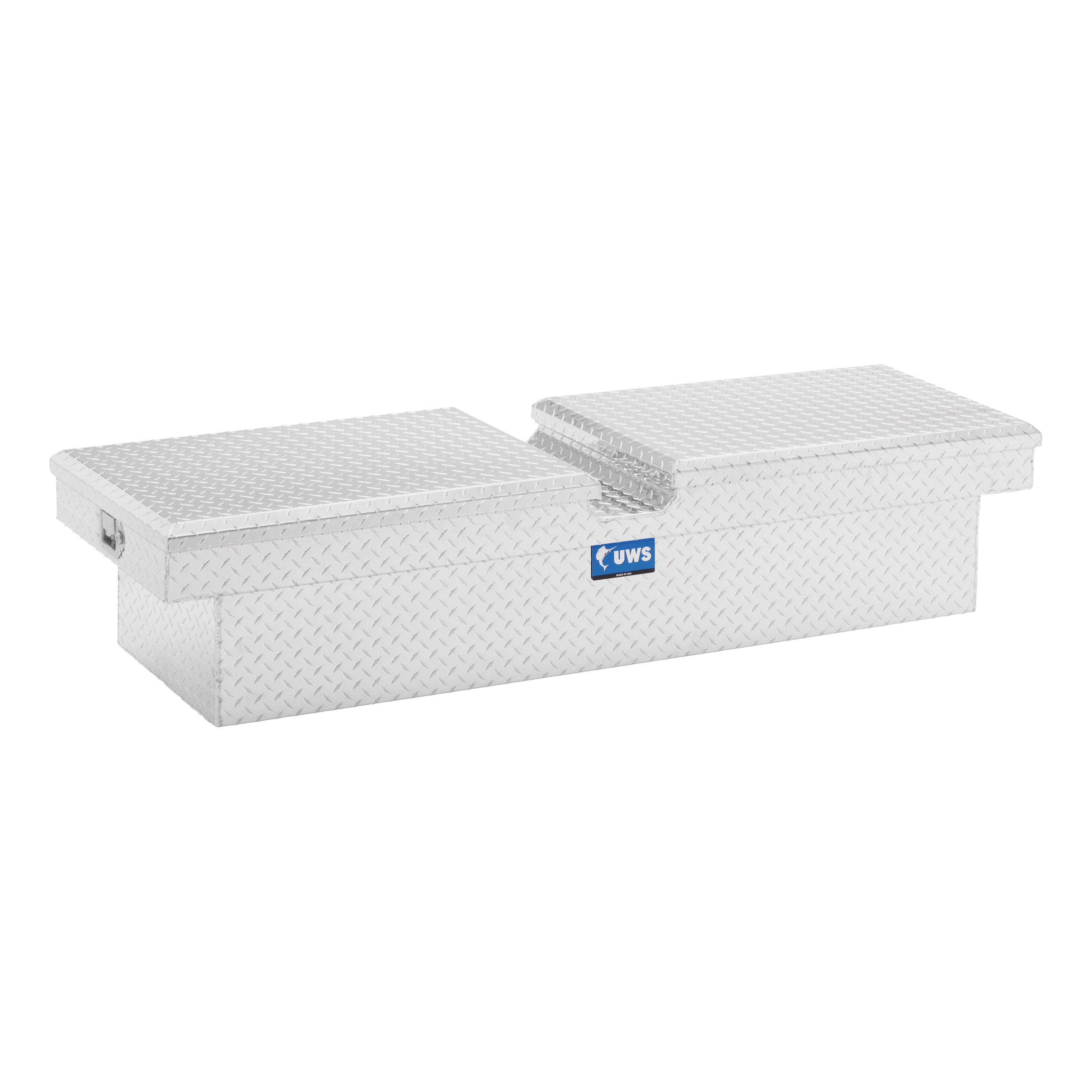 UWS Bright Aluminum 60" Gull Wing Crossover Truck Tool Box (Heavy Packaging) EC10041 thumbnail 0