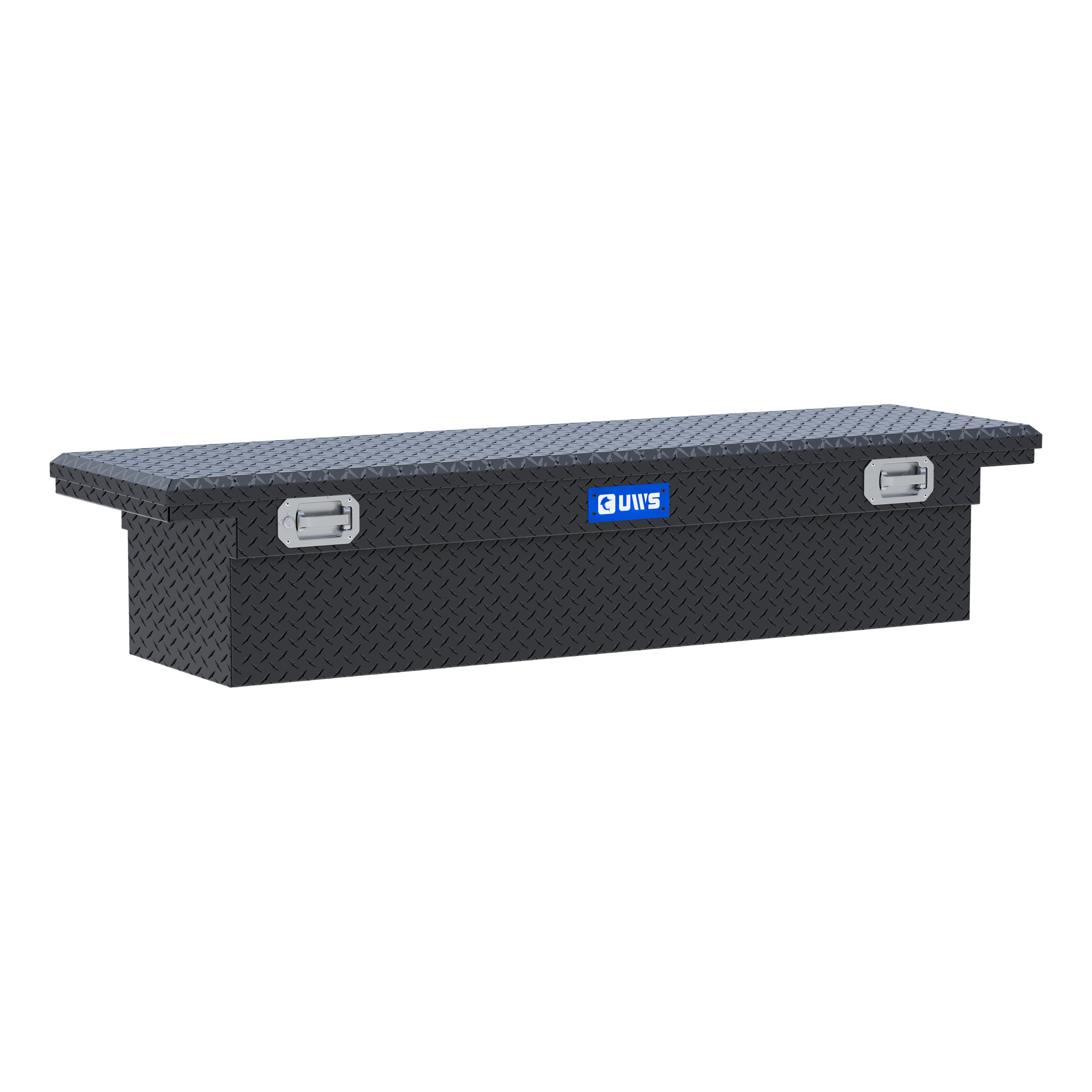 UWS Matte Black Aluminum 72" Crossover Tool Box with Pull Handles (Heavy Packaging) EC10633 thumbnail 0