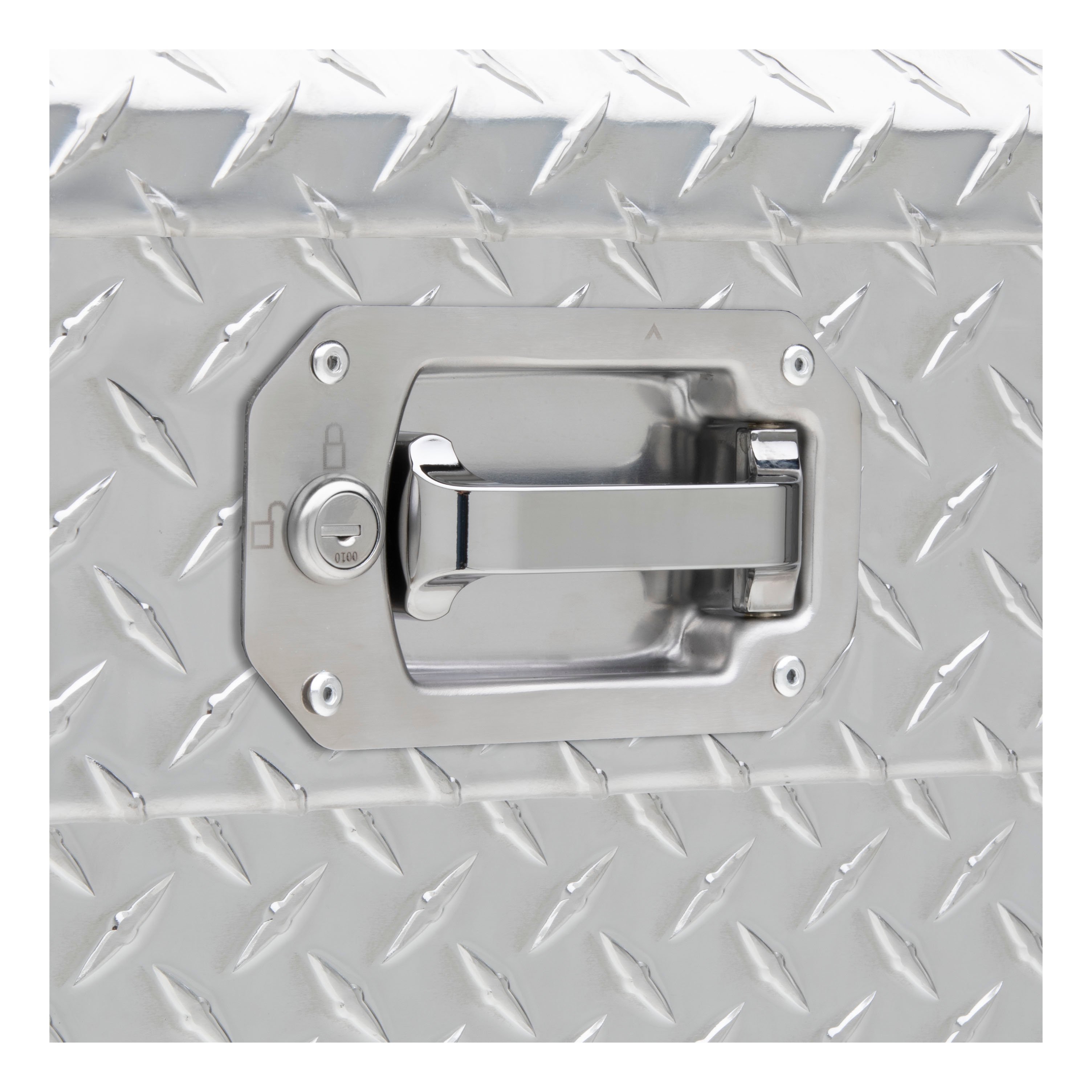 UWS Bright Aluminum 72" Crossover Box with Pull Handles (Heavy Packaging) EC10611 thumbnail 3