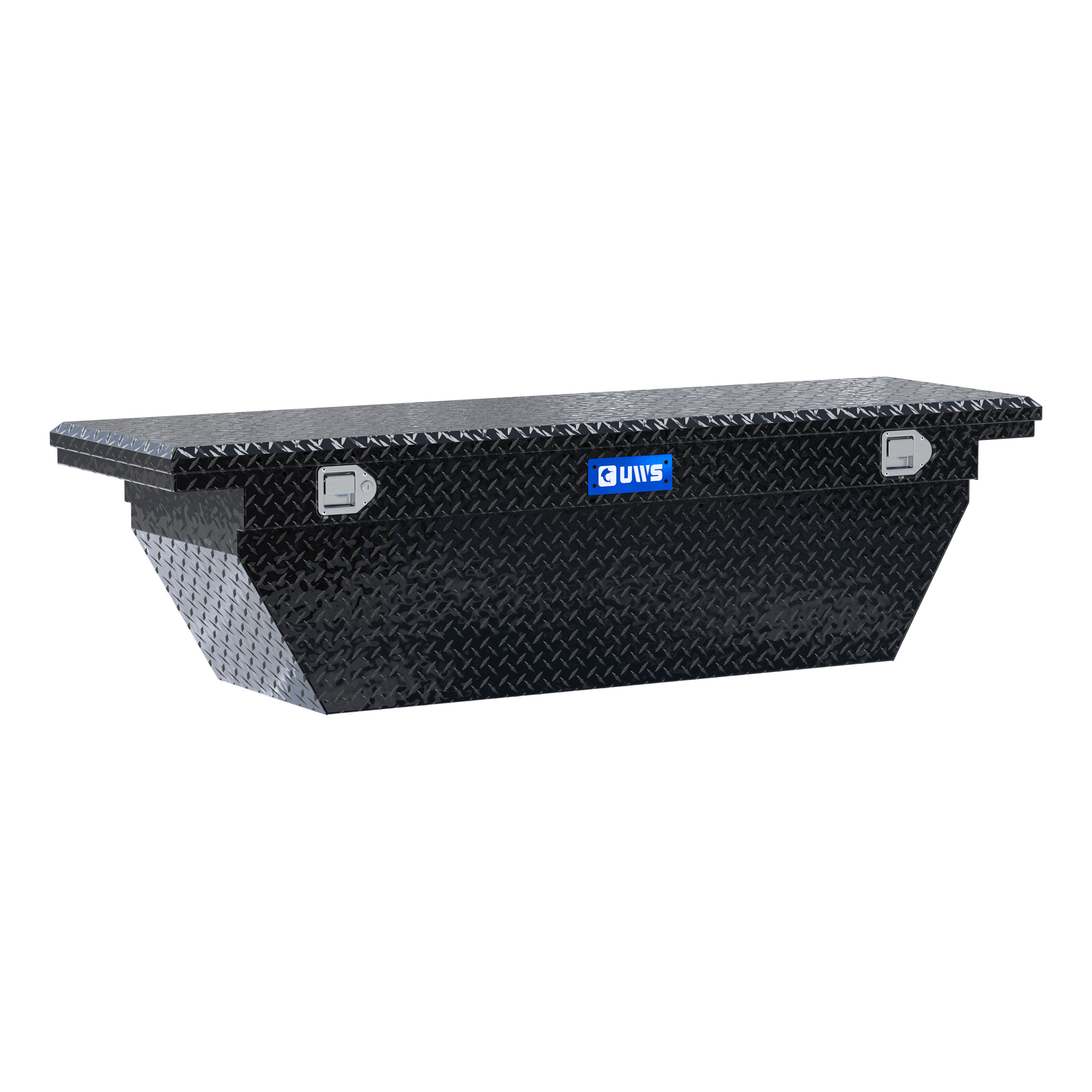 UWS Gloss Black Aluminum 69" Deep Angle Tool Box, Low Profile (Heavy Packaging) EC10772 thumbnail 0