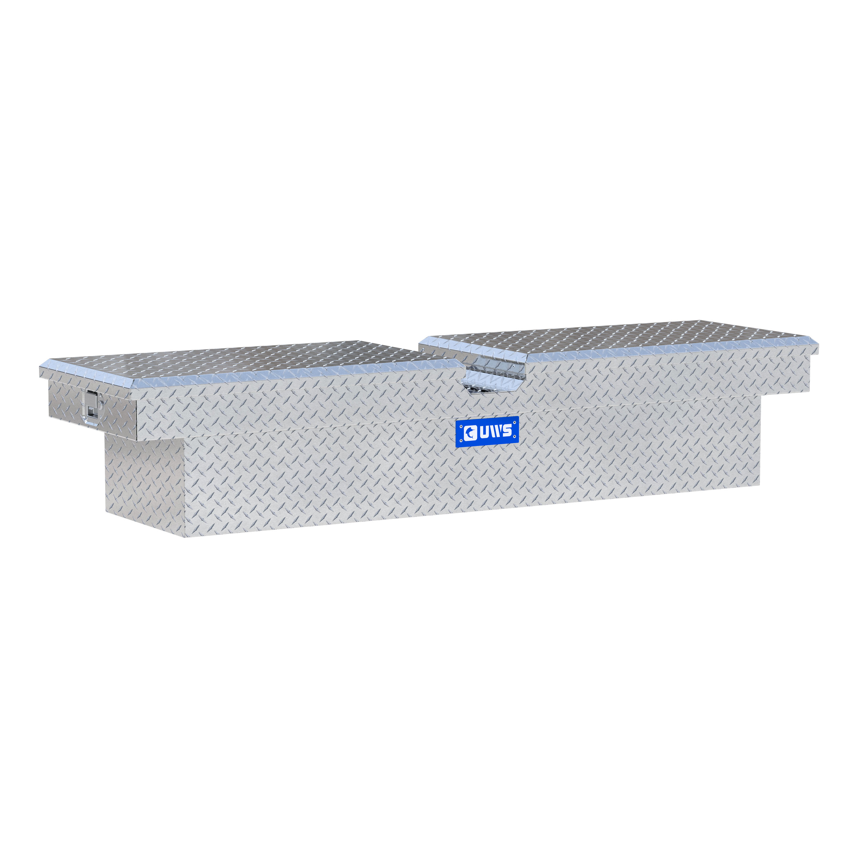 UWS Bright Aluminum 72" Gull Wing Crossover Truck Tool Box (Heavy Packaging) EC10071 thumbnail 0