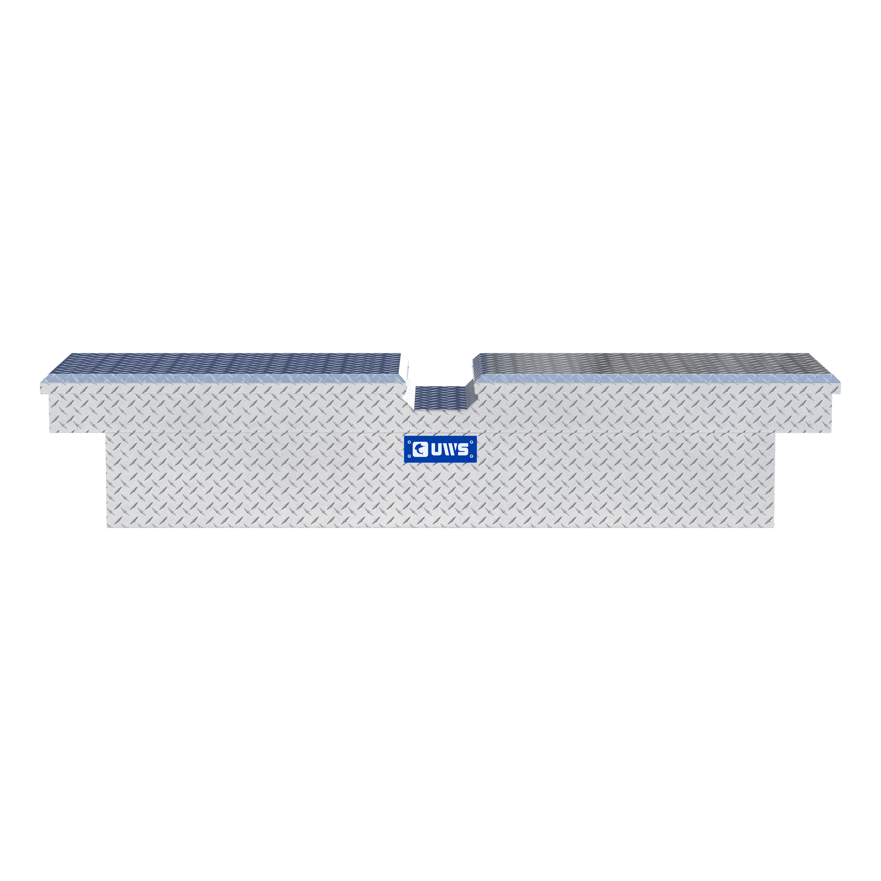 UWS Bright Aluminum 72" Gull Wing Crossover Truck Tool Box (Heavy Packaging) EC10071 thumbnail 1
