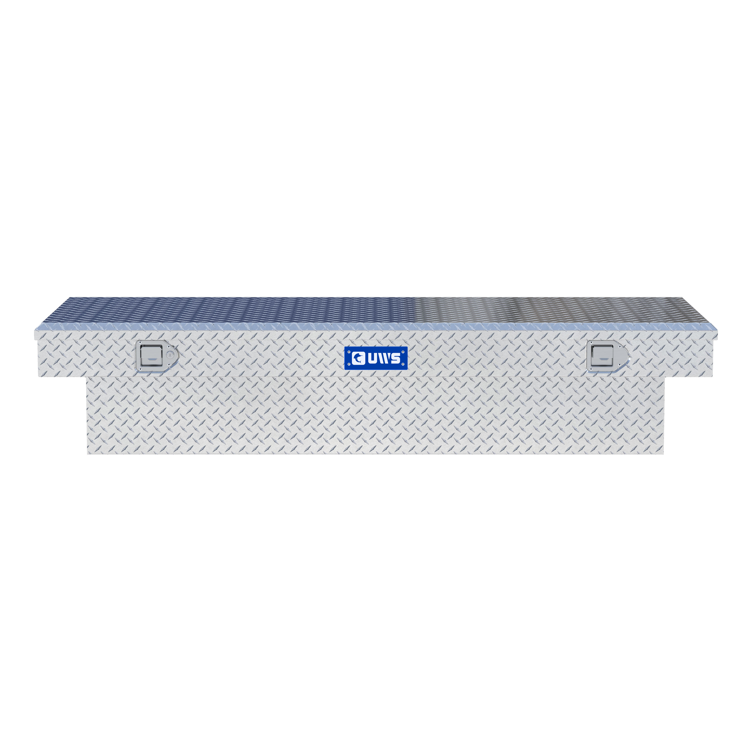 UWS Bright Aluminum 72" Extra-Wide Crossover Truck Tool Box TBS-72-LBTA thumbnail 1