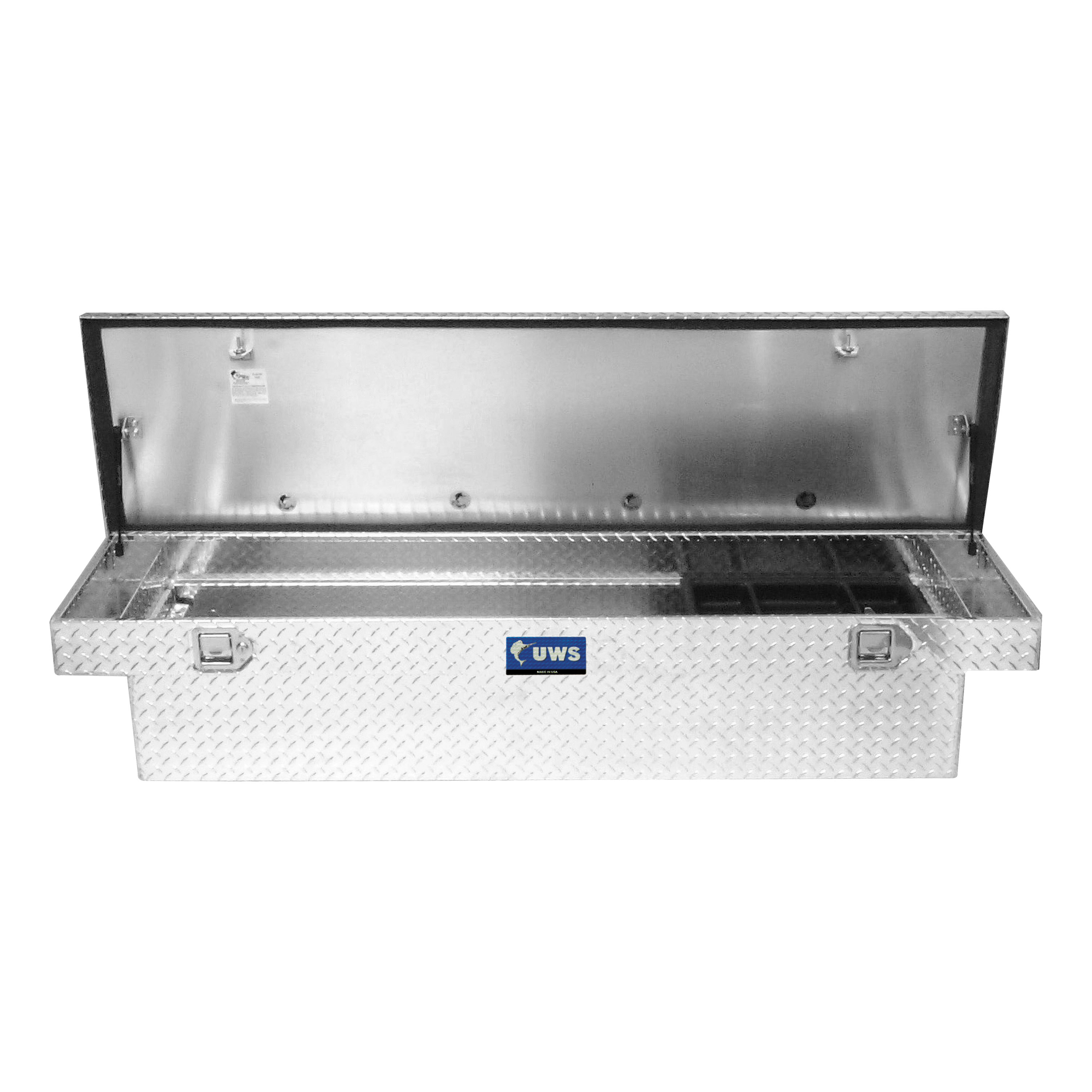 UWS Bright Aluminum 60" Crossover Truck Tool Box (Heavy Packaging) EC10161 thumbnail 3
