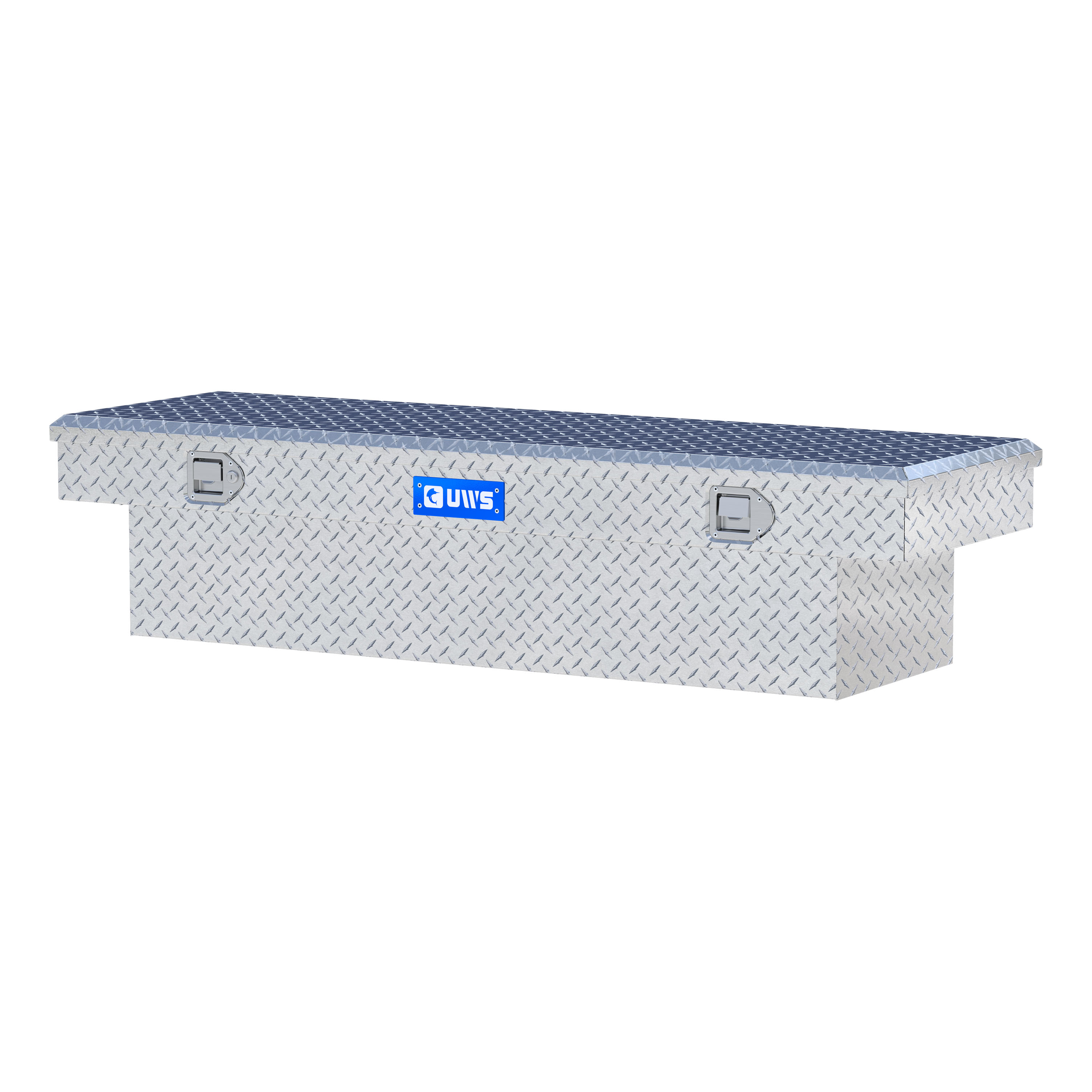 UWS Bright Aluminum 63" Crossover Truck Tool Box (Heavy Packaging) EC10261 thumbnail 2
