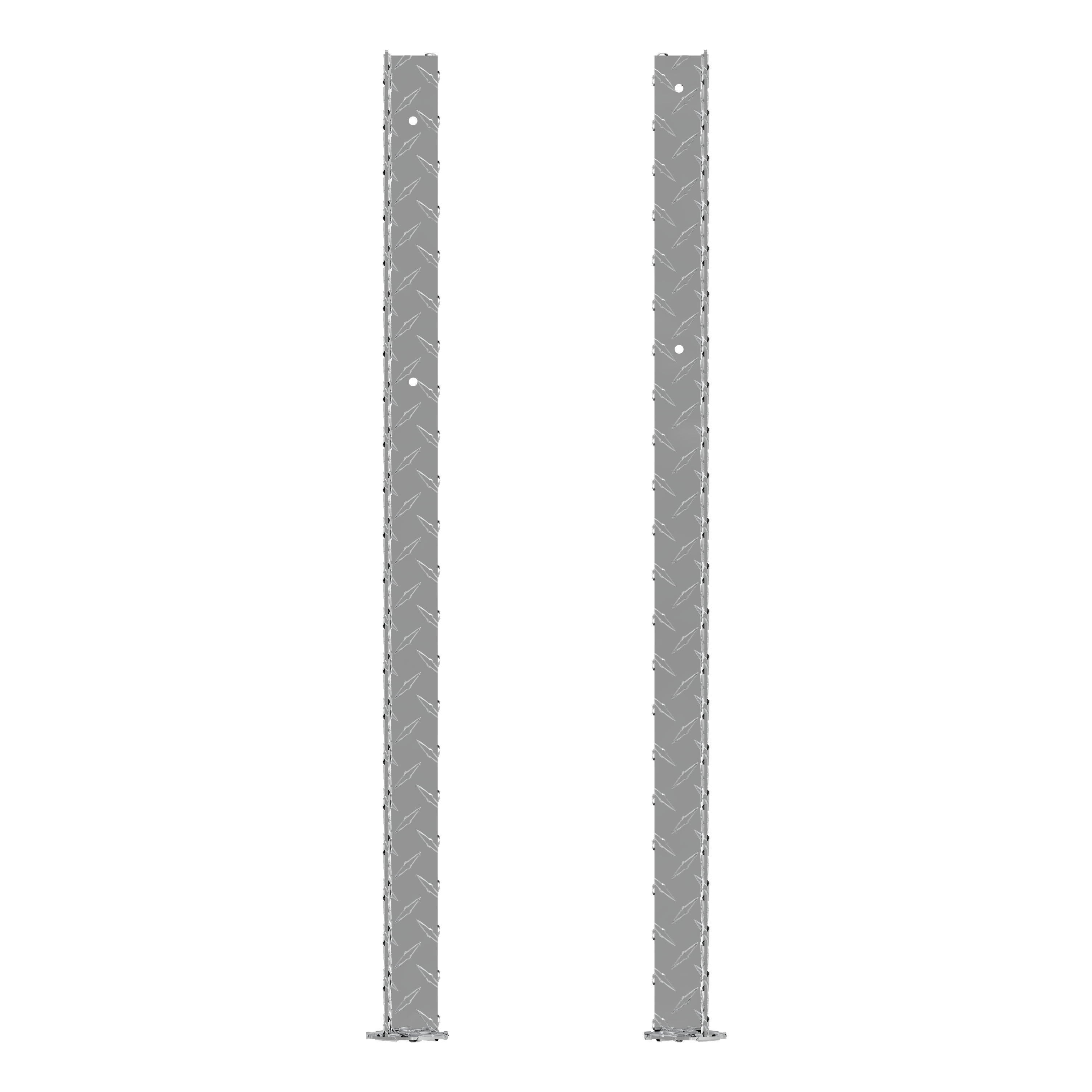 UWS Replacement Bright Aluminum Topside Truck Tool Box Leg TBTS-LEGS thumbnail 0