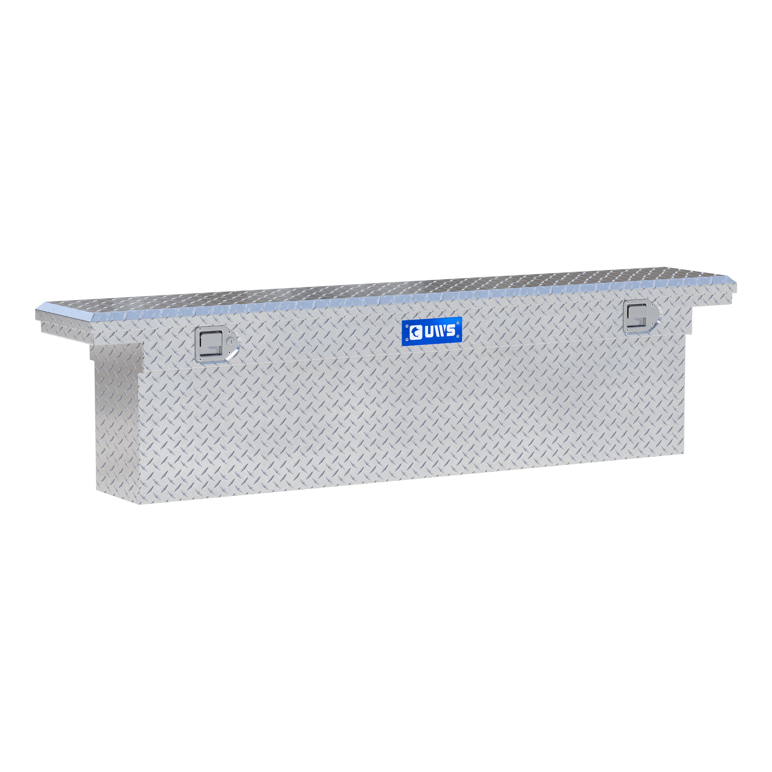 UWS Bright Aluminum 72" Deep Slim Truck Tool Box, Low Profile TBSD-72-SL-LP thumbnail 0