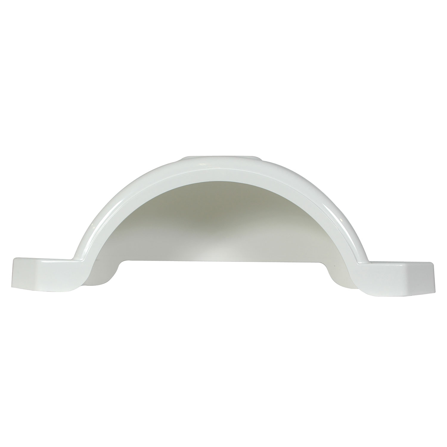 Fulton Trailer Fender, 14 in. Tire Size, White FL508574 thumbnail 2