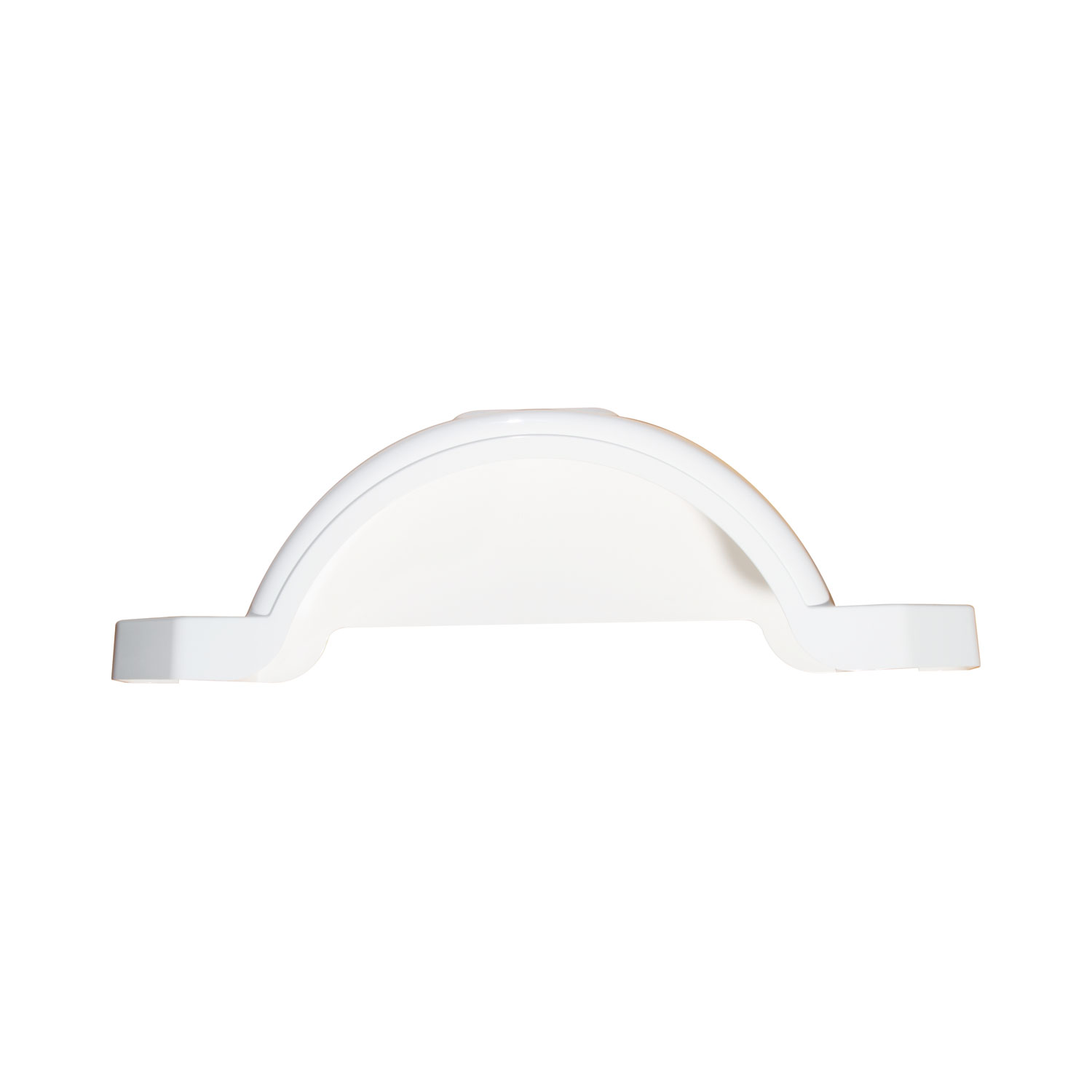 Fulton Trailer Fender, 14 in. Tire Size, White FL508574 thumbnail 1