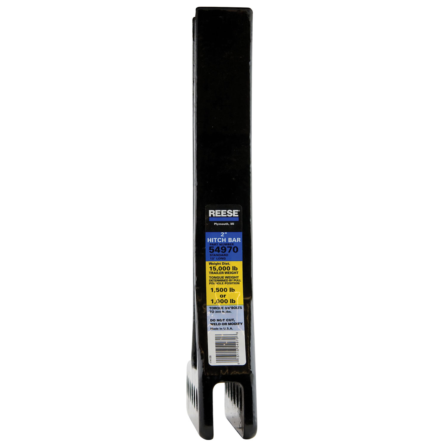 Reese Weight Distribution Shank, 15,000 lbs. Capacity, 12-1/4 in. Length thumbnail 4