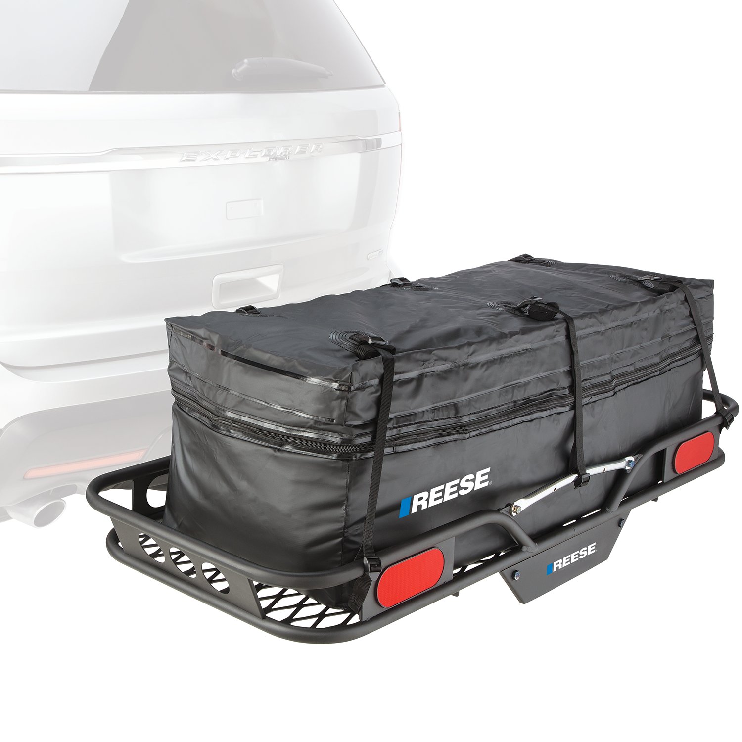 Reese Olympia  Hitch Mount Expandable Cargo Carrier Bag, 48 in. x 19 in. x 18 in. to 22 in. thumbnail 1