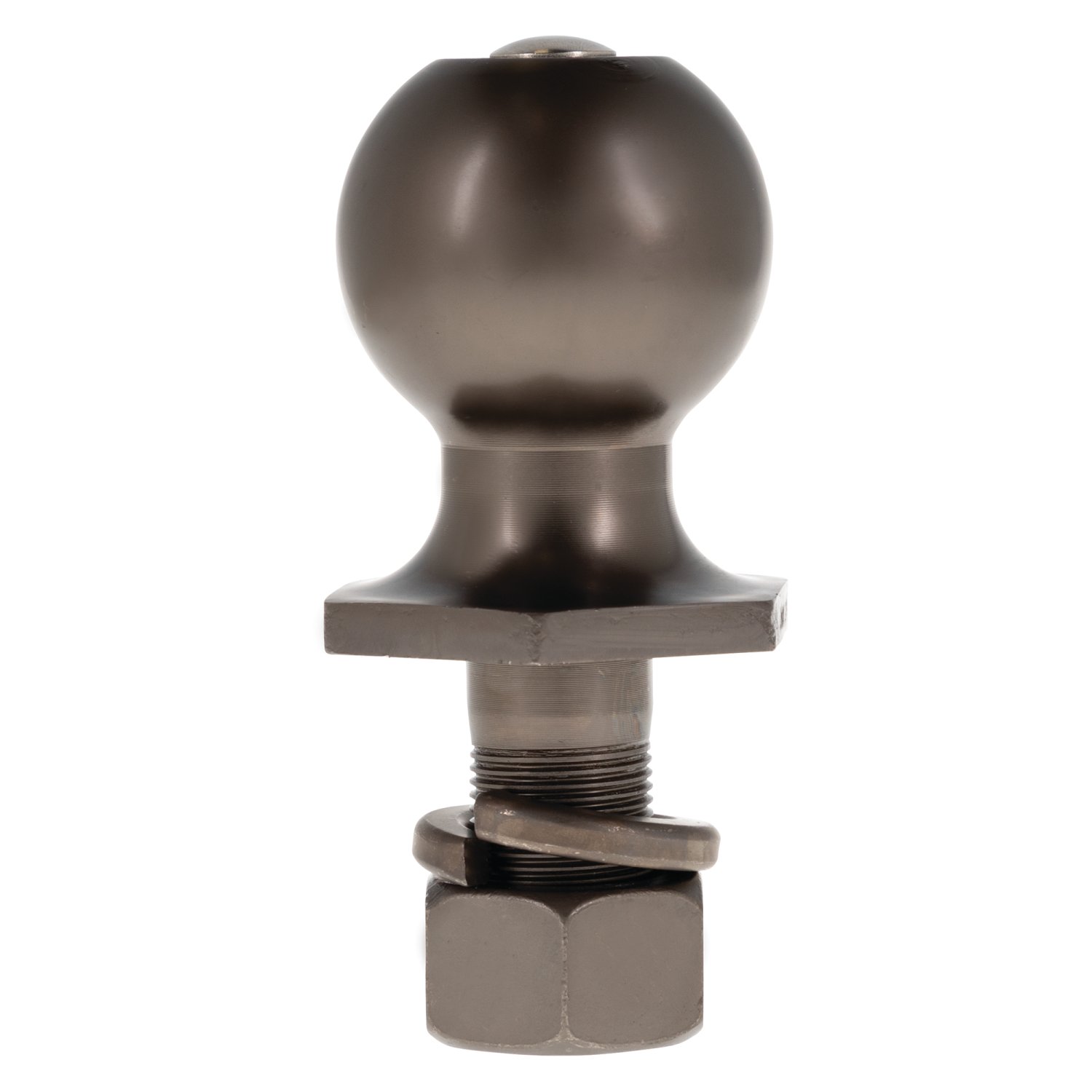 Reese Interlock  Tactical  Trailer Hitch Ball, 2-5/16 in. Diameter, 6,000 lbs. Capacity, 1 in. Shank Dia, 2 in. Shank Length, Pewter thumbnail 3