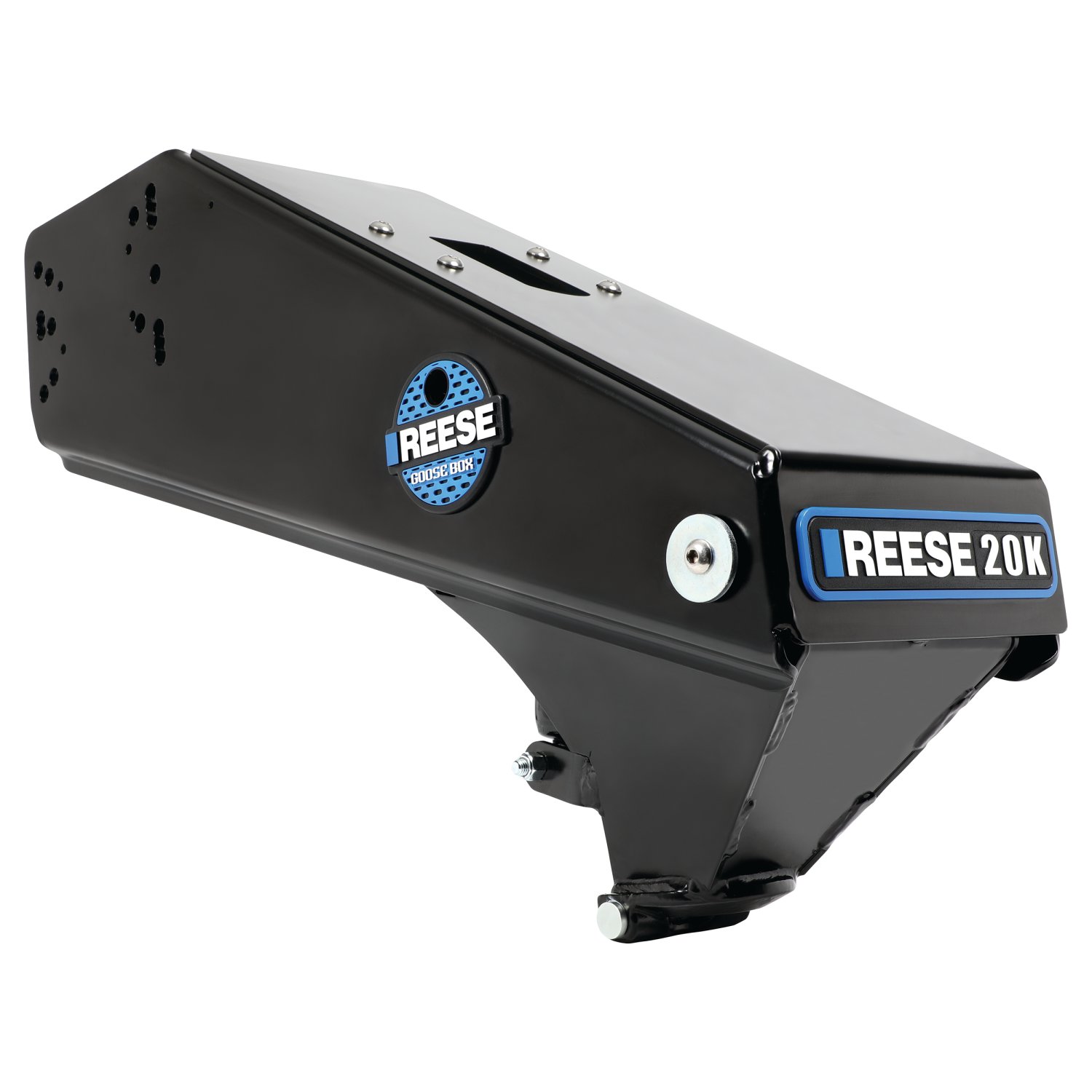 Reese 20k Gen 3 Goose Box  5th Wheel Pin Box, Air Ride 20,000 lbs. Capacity, Fits Lippert (1621, 1716, 0719, Rhino), Fabex PB 600 Series 94920 thumbnail 5