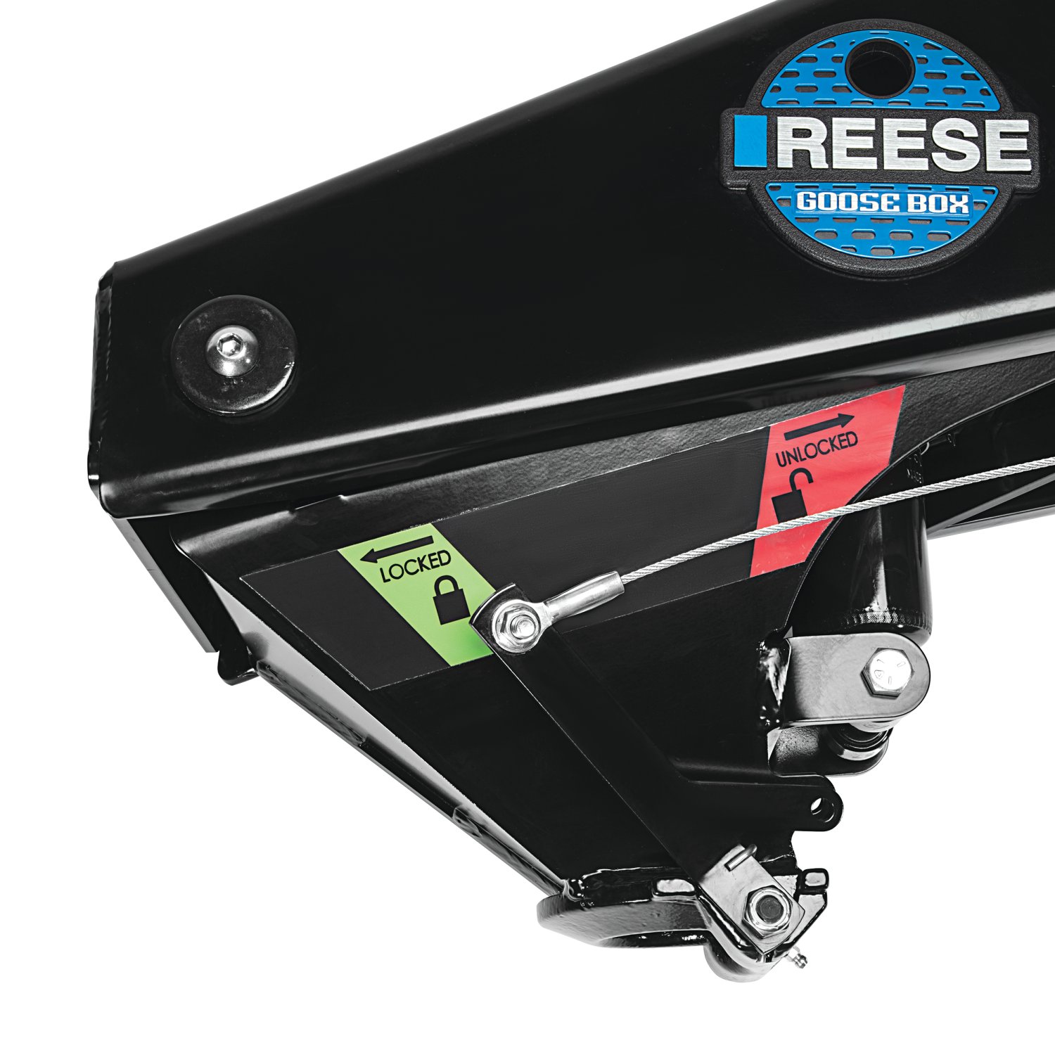 Reese 20k Gen 3 Goose Box  5th Wheel Pin Box, Air Ride 20,000 lbs. Capacity, Fits Lippert (1621, 1716, 0719, Rhino), Fabex PB 600 Series 94920 thumbnail 8