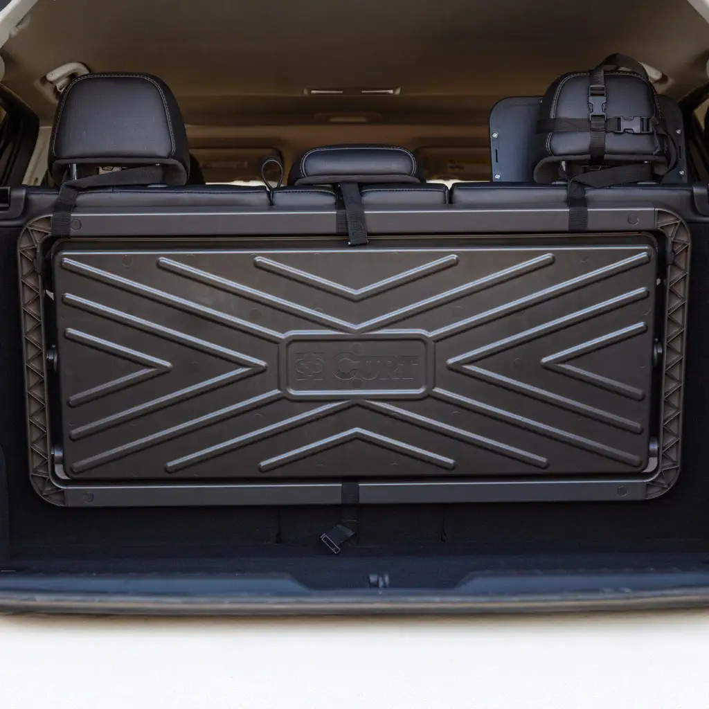 CURT 18425 Pakka Cargo Caddie Seat Back Organizer Tray, 34" x 14" – Universal Rear Trunk Storage for SUVs & CUVs, Easy Install & Adjustable Design thumbnail 1