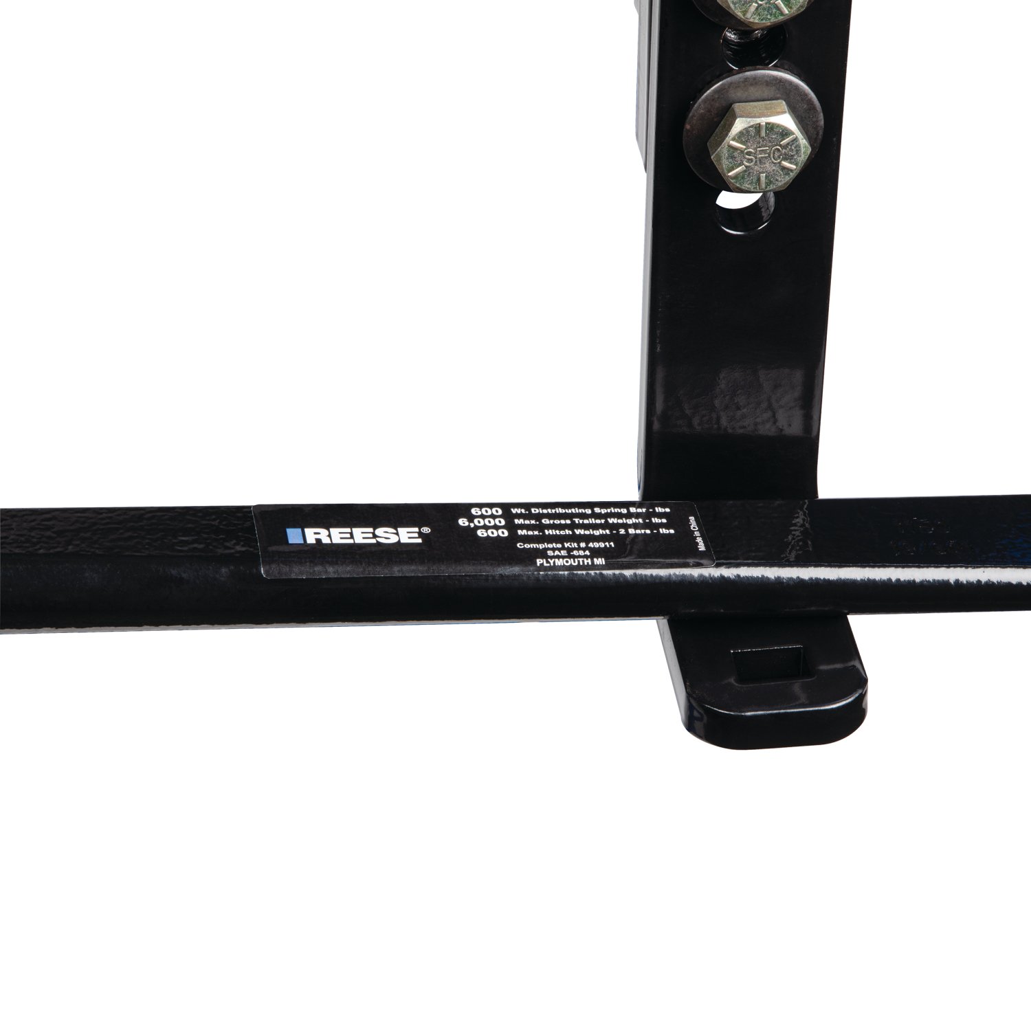 Reese Integrated Sway Control Weight Distribution Kit, 8,000 lbs. Capacity, Shank Included thumbnail 4