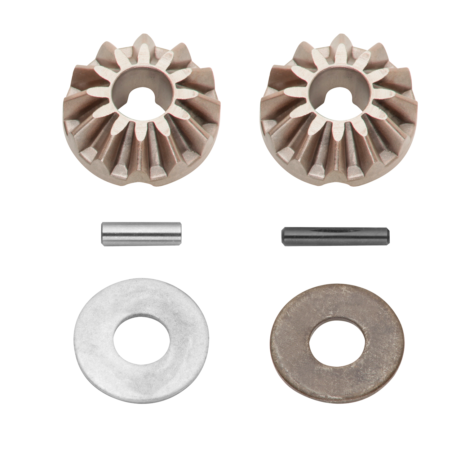 Fulton F2  Trailer Jack Replacement Part, F2  Gear Kit, Includes: Shim Washer 5/16 in. (1), Straight Pin 7/32 in. x 3/4 in. (1), Groove Pin 3/16 in. x 1-1/4 in. (1) & Washer 1/2 in. ID x 1-1/4 in. OD (1) thumbnail 0