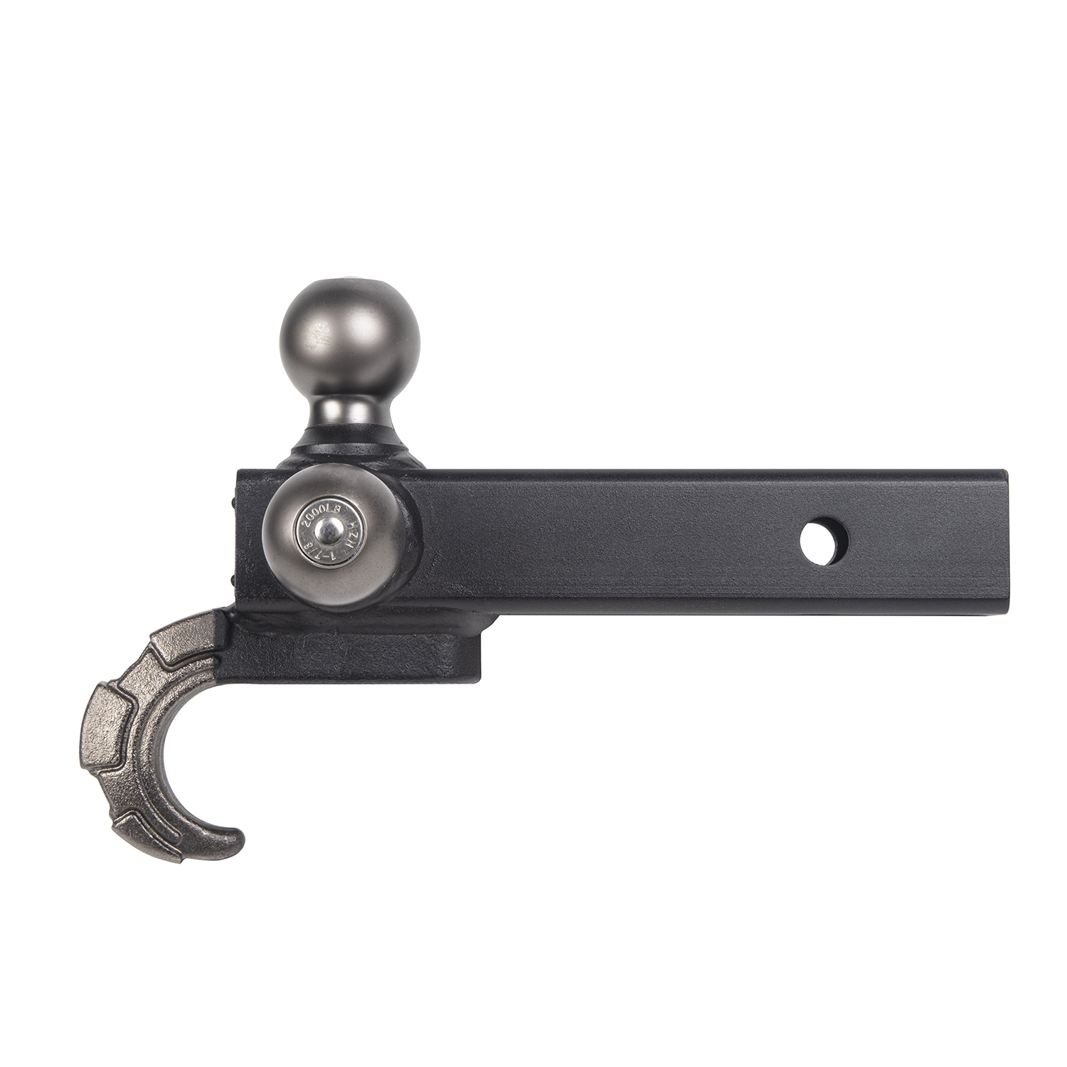 Reese Tri-Ball Trailer Hitch Ball Mount, (1-7/8 in. 2 in., 2-5/16 in.Trailer Balls), Fits 2 in. Receiver, 10,000 lbss. Capacity, Black thumbnail 2
