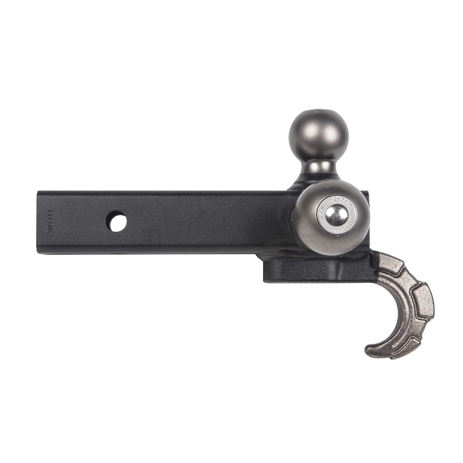 Reese Tri-Ball Trailer Hitch Ball Mount, (1-7/8 in. 2 in., 2-5/16 in.Trailer Balls), Fits 2 in. Receiver, 10,000 lbss. Capacity, Black thumbnail 3