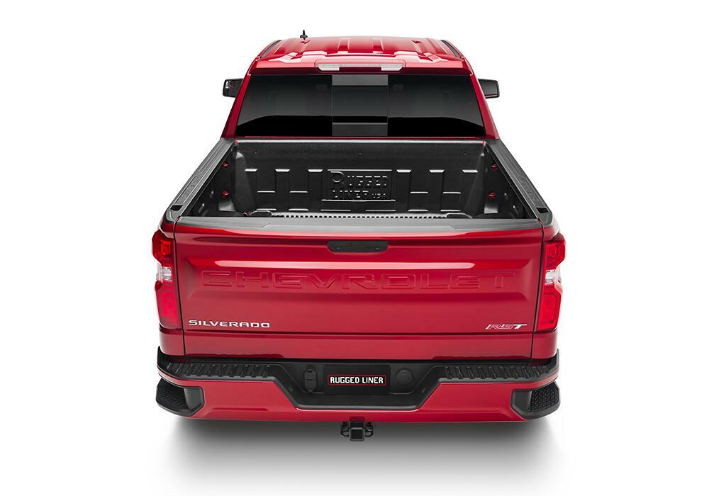 19-25 Ram 2500 6'4" Bed - Rugged Liner Under Rail Bedliner w/ Cleats w/o TG Spoiler w/ Cargo Light D65U19HD thumbnail 1