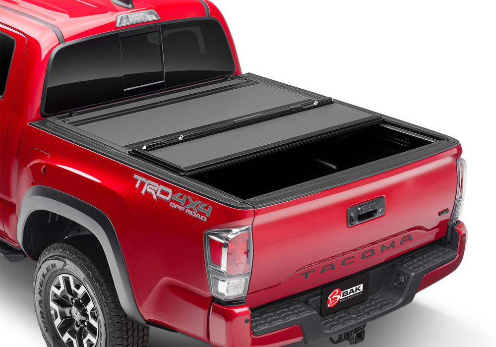 BAKFlip Hard Folding MX4 16-23 Tacoma 5' w/ Deck Rail System 448426 thumbnail 1