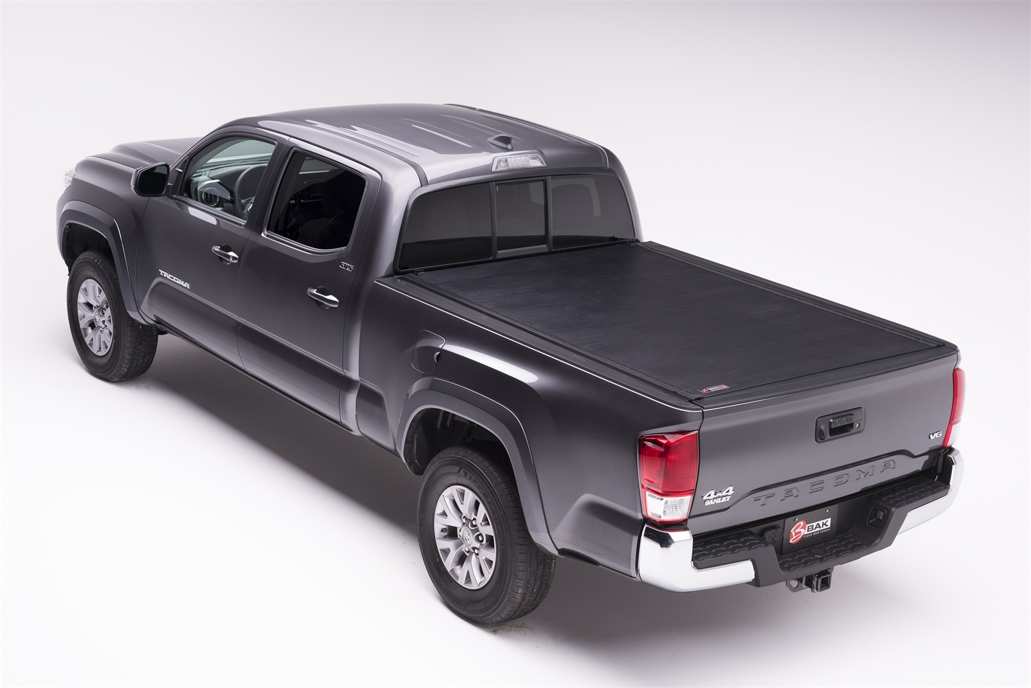 BAK Revolver Roll-Up Hard Cover X2 16-23 Tacoma 5' w/ Deck Rail System 39426 thumbnail 0