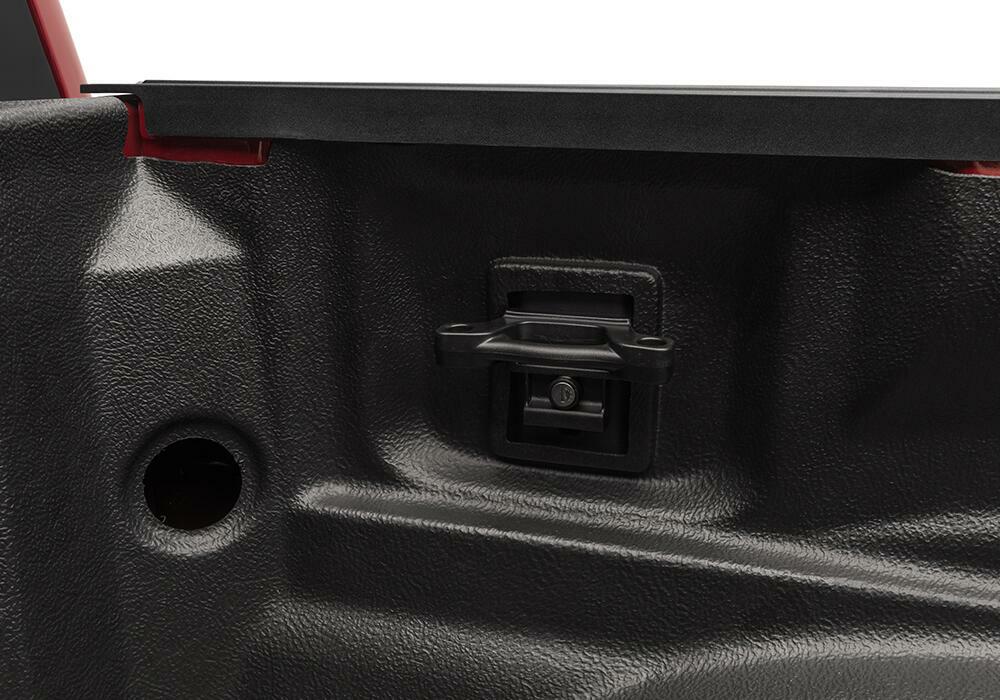 15-20(21-23w/oProPwrOnbrd) Ford F150 5'7" Bed -  Rugged Liner Under Rail Bedliner w/ Sqr Tie-Down Holes Truck Bed Liner  F55U15 thumbnail 7