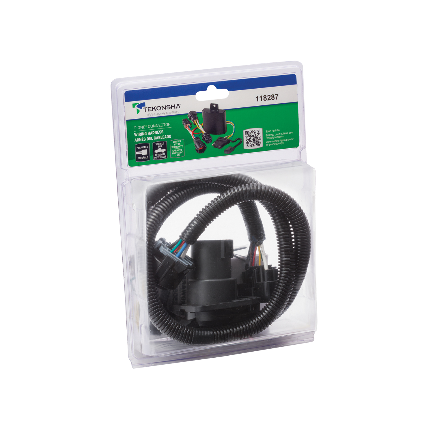 Tekonsha Tow Harness, 7-Way TK118287 thumbnail 1