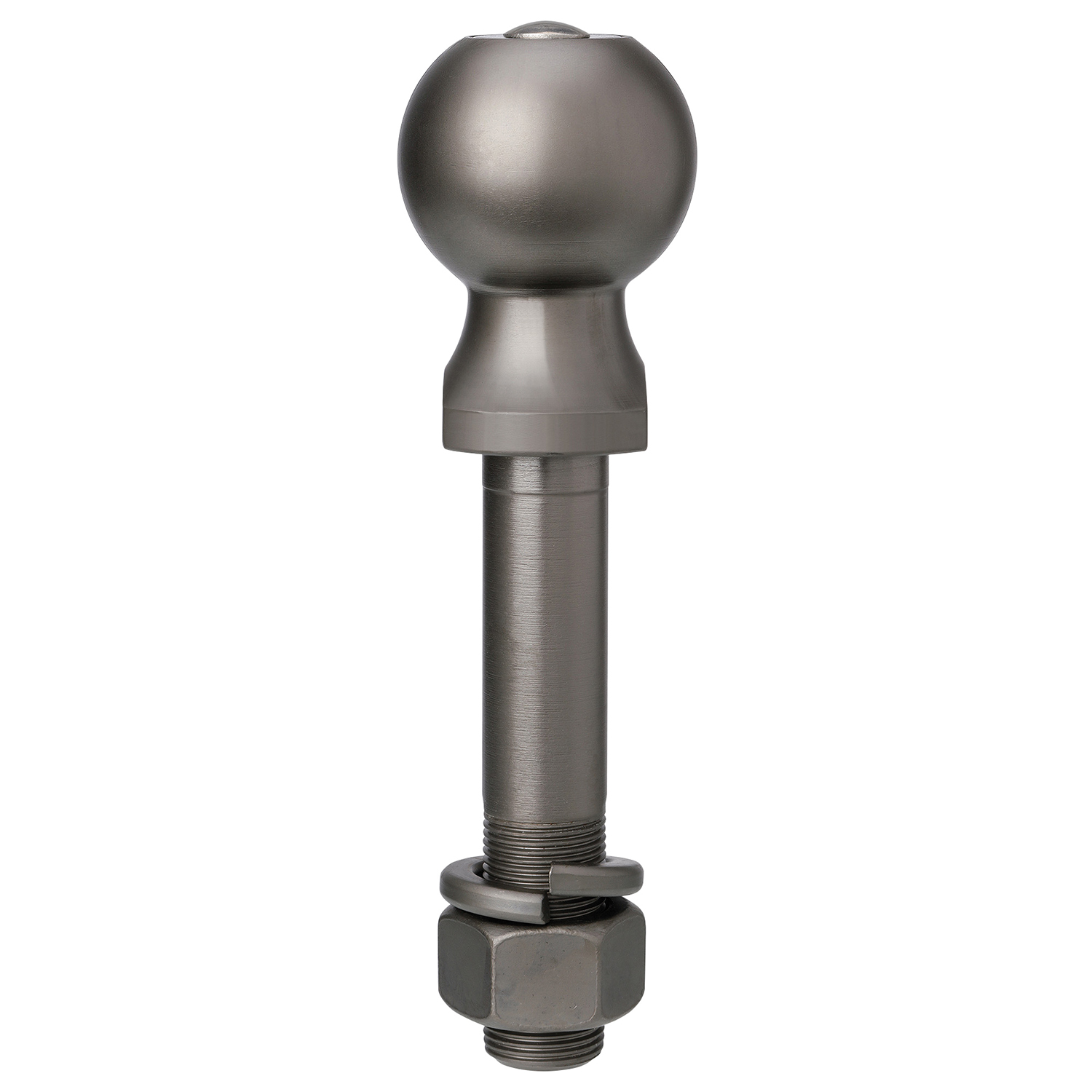 Reese Tactical  Clevis Trailer Hitch Ball, 2-5/16 in. Diameter, 7,500 lbs. Capacity, 1-1/4 in. Shank Dia, 5 in. Shank Length, Pewter thumbnail 1