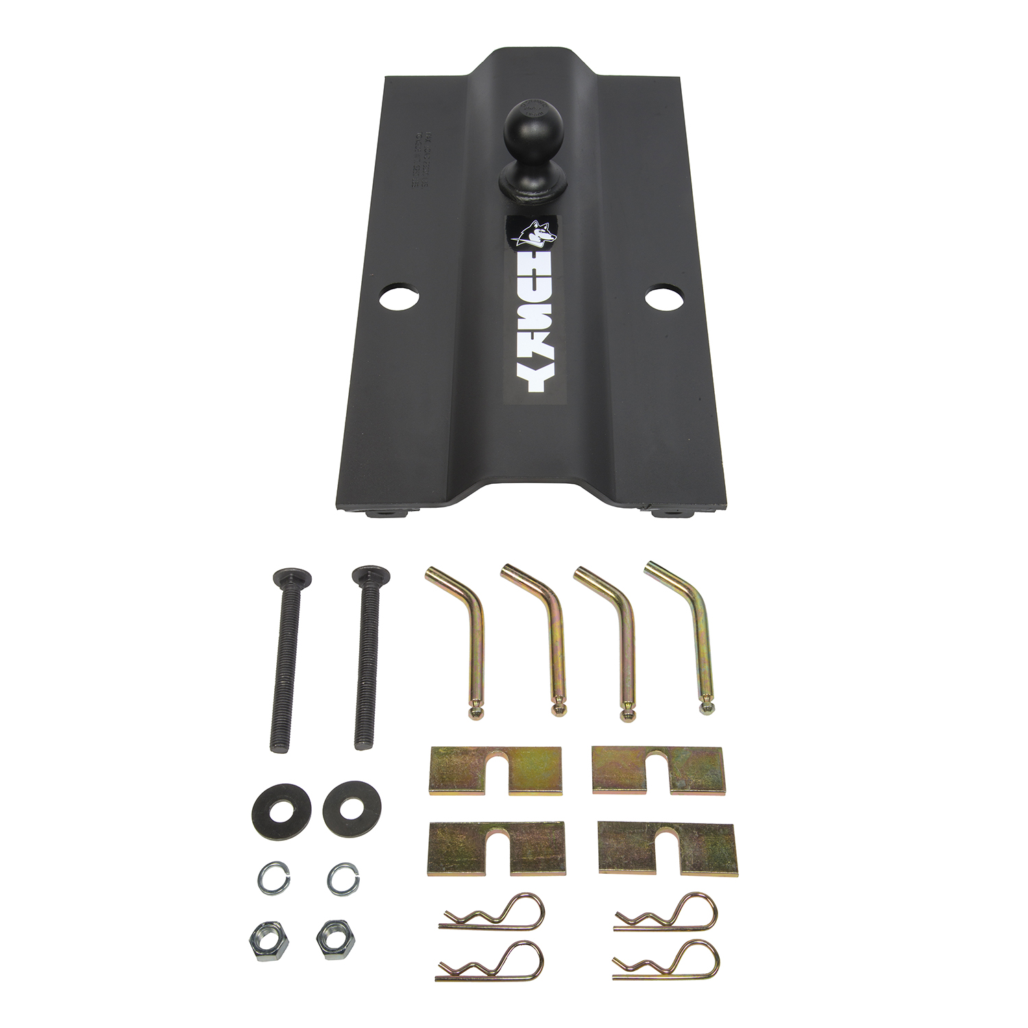 Husky 25K 2-5/16" Ball In-Bed Fixed Ball Gooseneck Hitch (31368) thumbnail 0