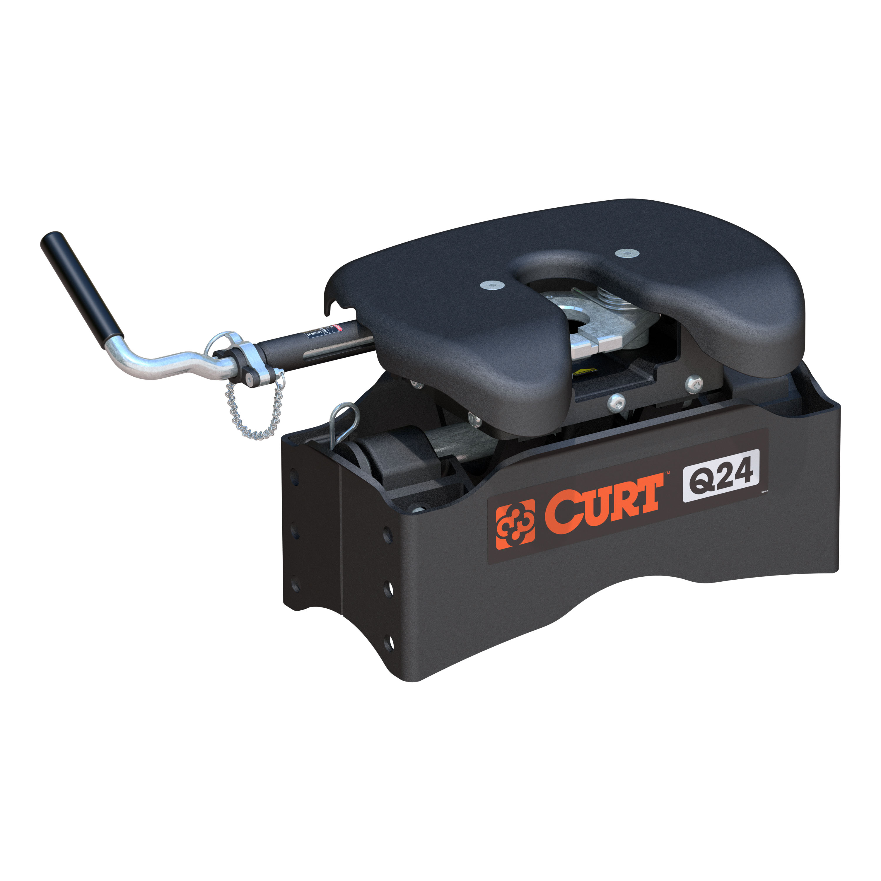 CURT Q24 5th Wheel Hitch Head Fifth Wheel Trailer Hitch Head Unit