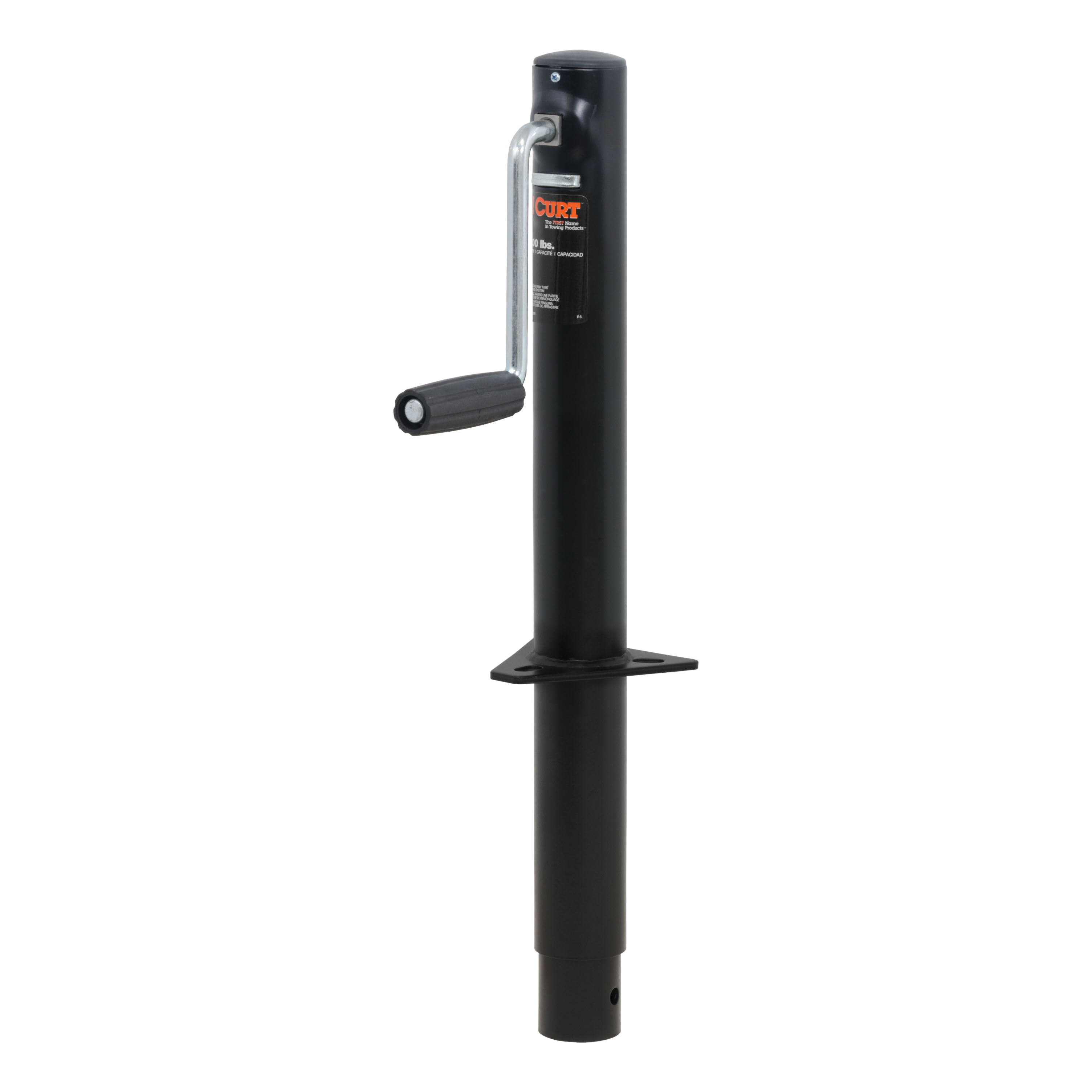 CURT A-Frame Jack with Side Handle (2,000 lbs, 14-1/2" Travel) Trailer Jack thumbnail 0