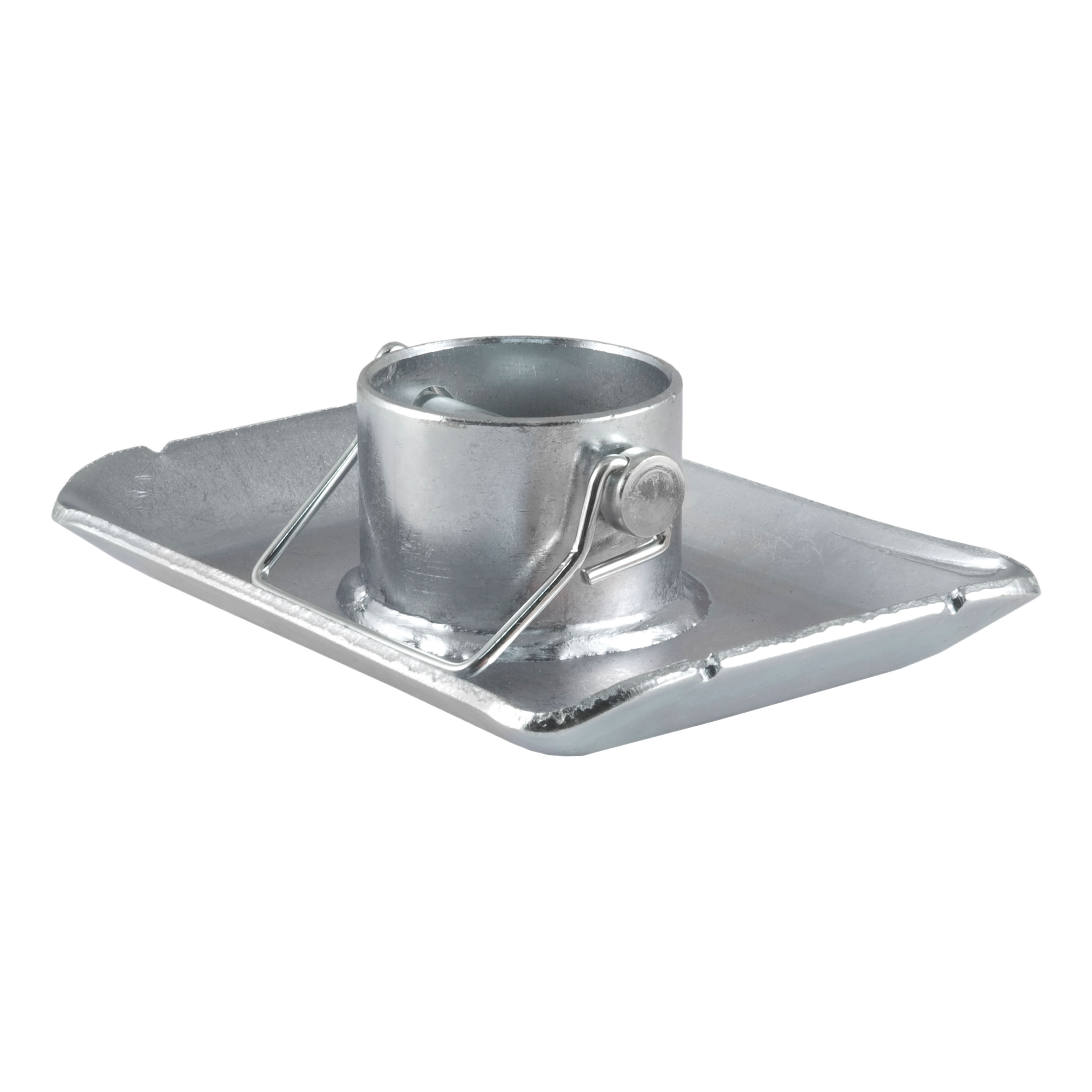 CURT Pin-On Jack Foot (Fits 2" Tube, 2,000 lbs, 1-11/16" Height) Trailer Jack Foot thumbnail 0