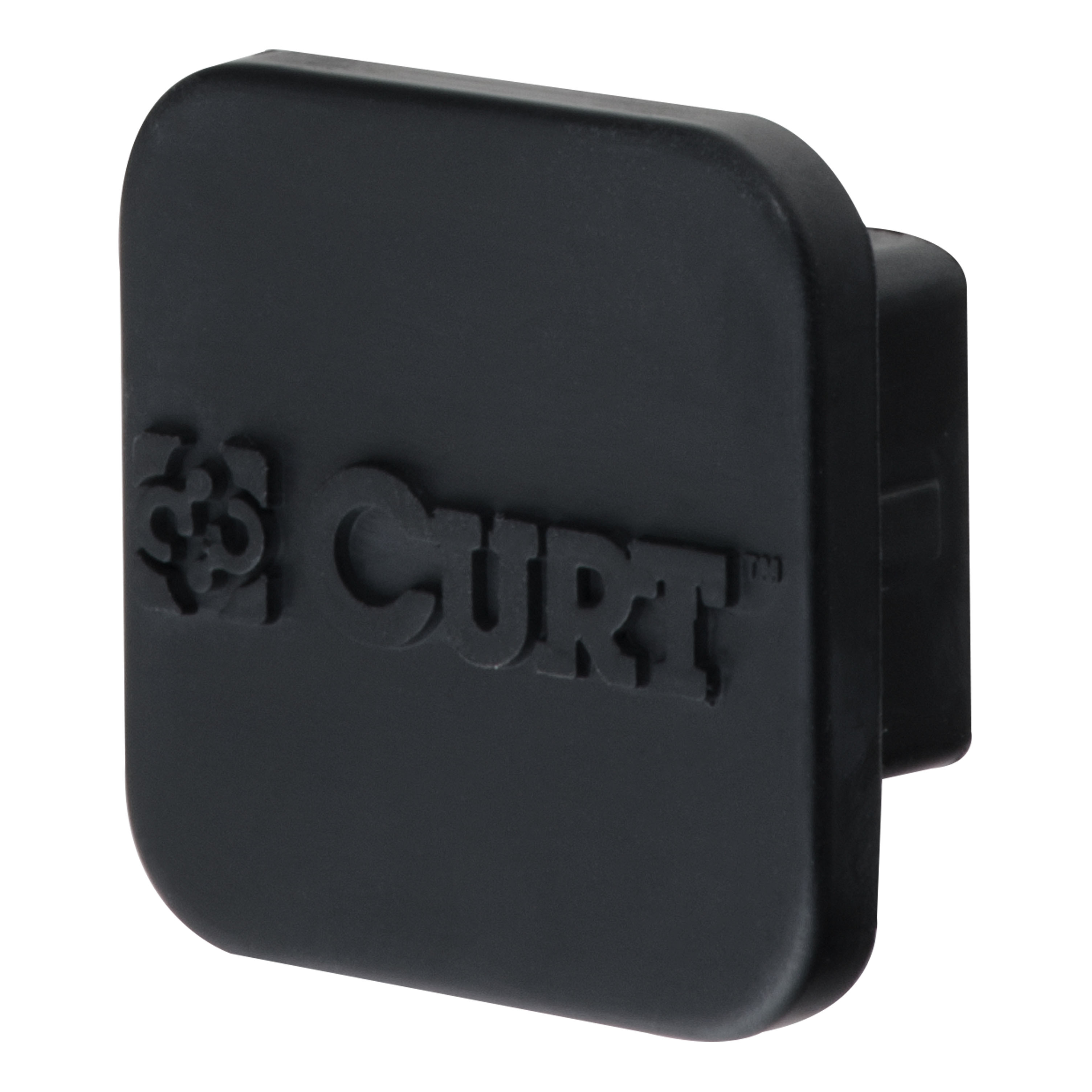 CURT 1-1/4" Rubber Hitch Tube Cover (Packaged) Trailer Hitch Cover thumbnail 1