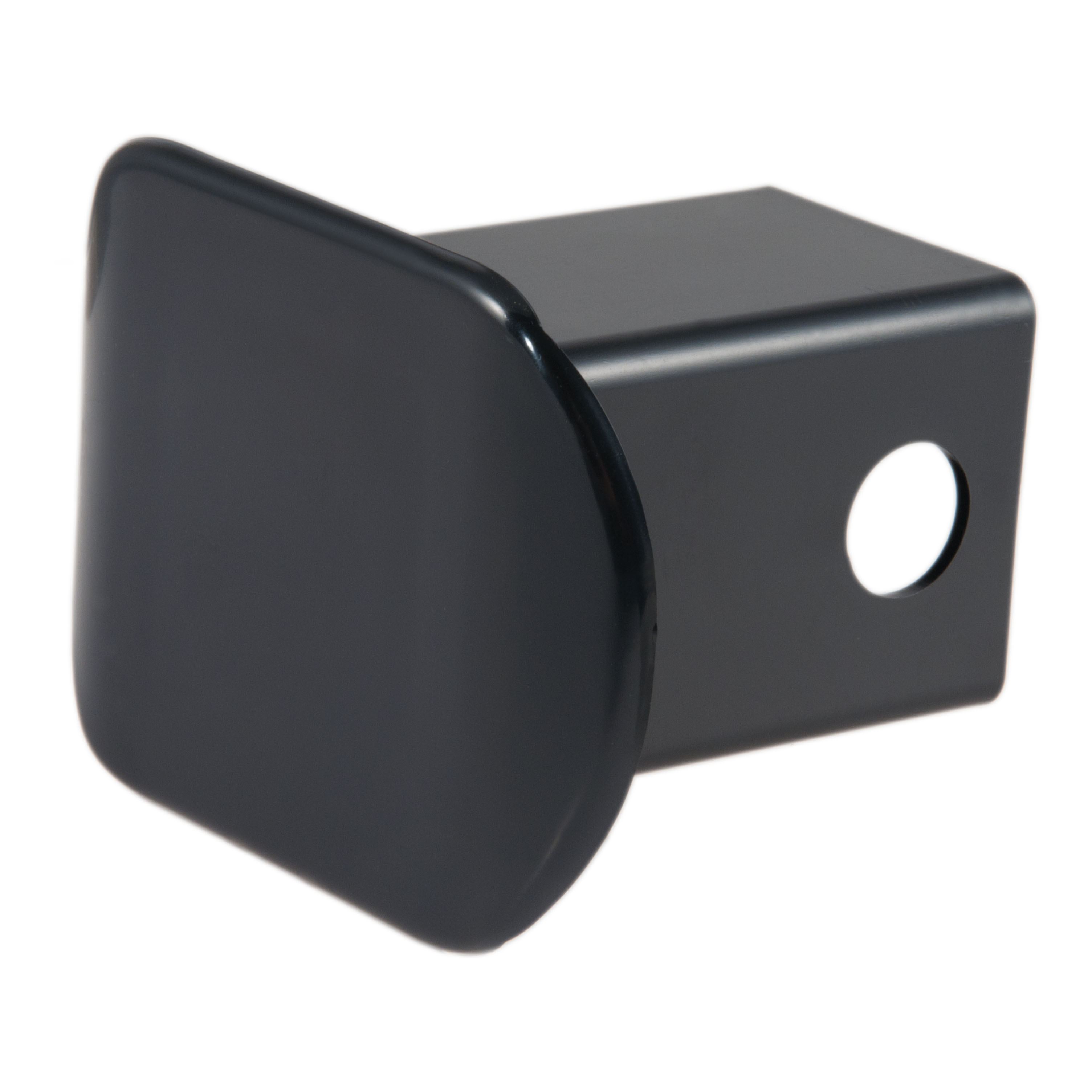 CURT 2" Black Plastic Hitch Tube Cover (Packaged) Trailer Hitch Cover thumbnail 1