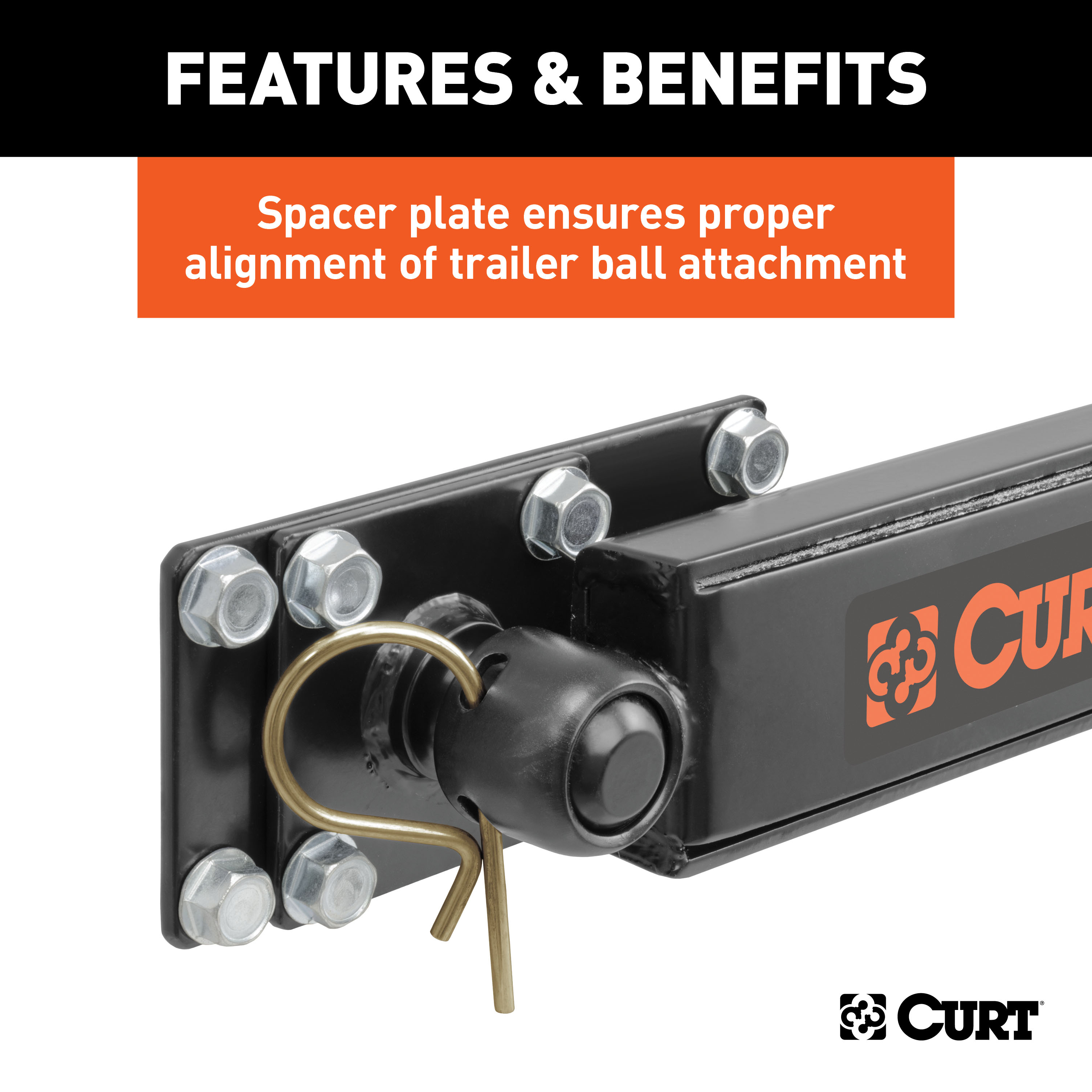 CURT Sway Control Kit Trailer Hitch thumbnail 5