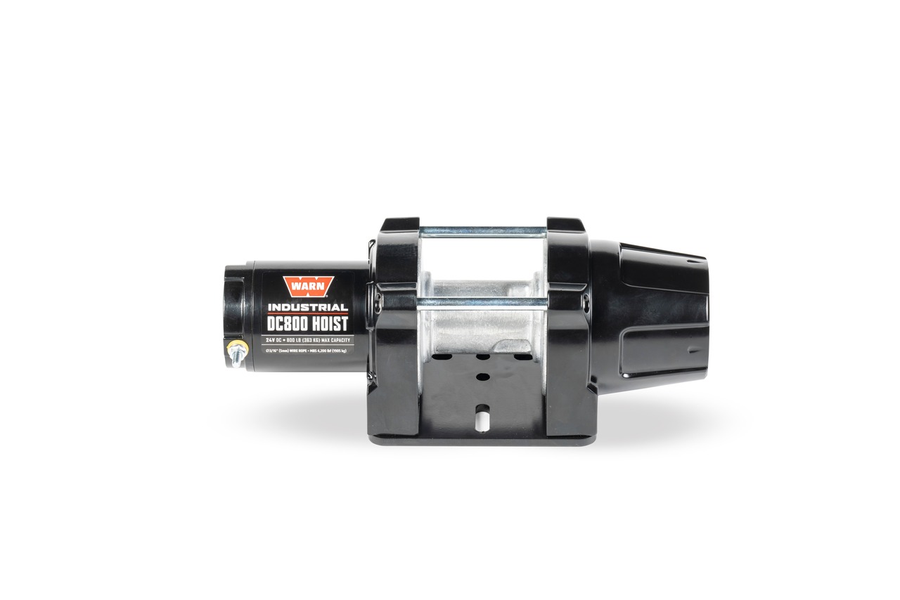Warn 104802 800lb Vehicle-Mounted Hoist 24V DC thumbnail 0
