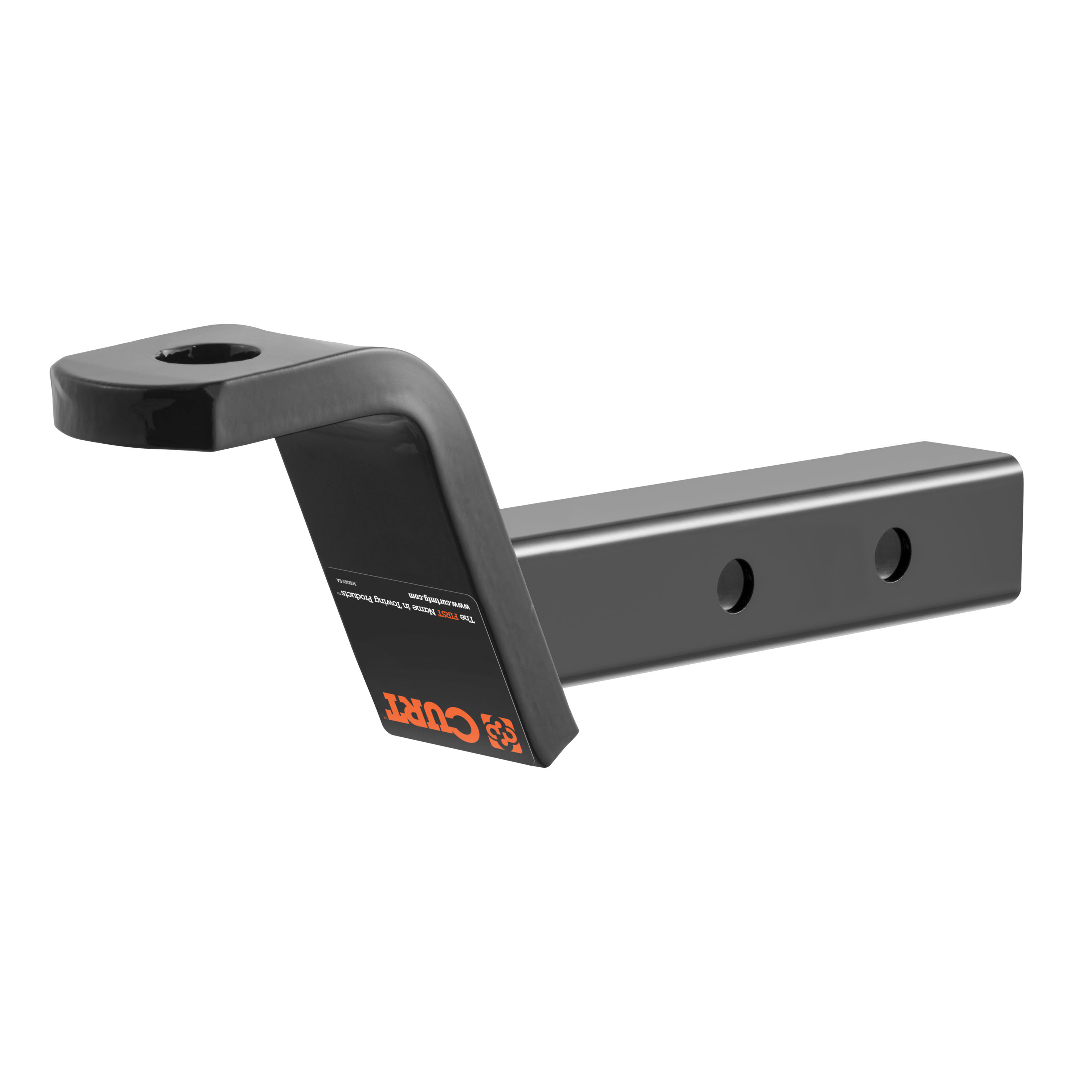 CURT Dual-Length Ball Mount (2" Shank, 7,500 lbss., 4" Drop, 8-1/8" or 11-1/8" Long) Trailer Hitch Ball Mount thumbnail 1