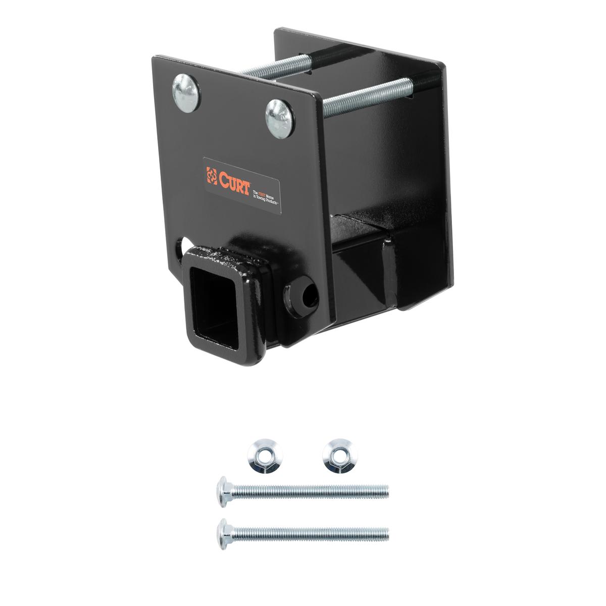 CURT RV Bumper Hitch with 2" Receiver (Fits 4" x 4" Bumper Beams) Trailer Hitch thumbnail 0