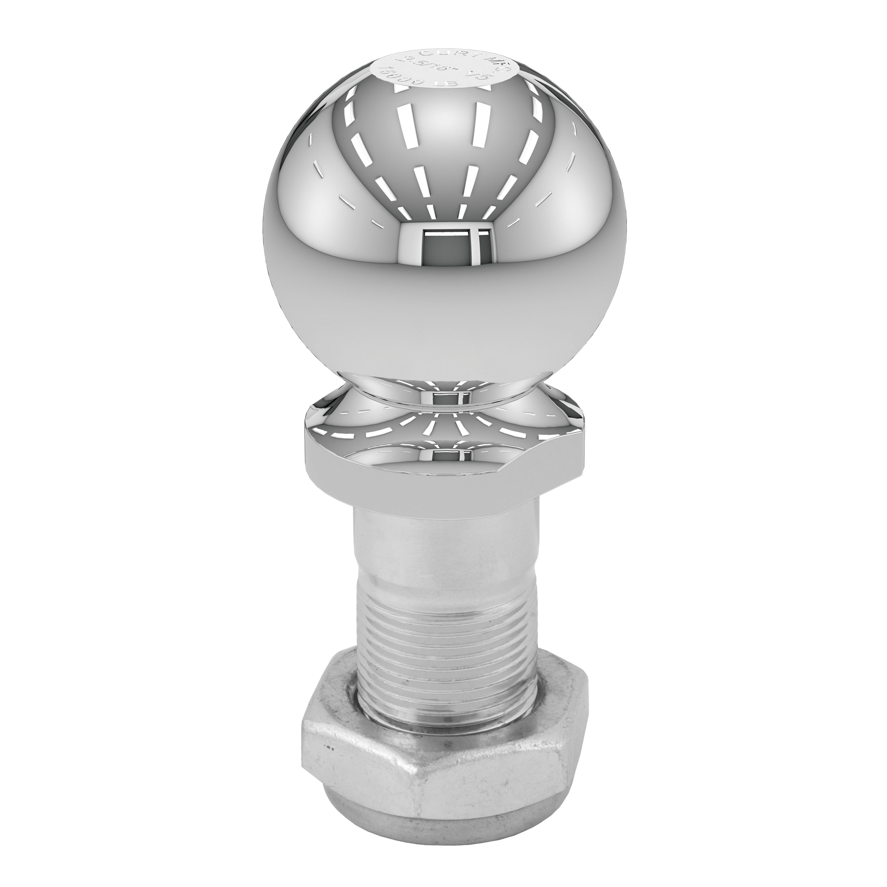 CURT Replacement 2-5/16" Pintle Ball (16,000 lbs., 1-1/4" Shank) thumbnail 0