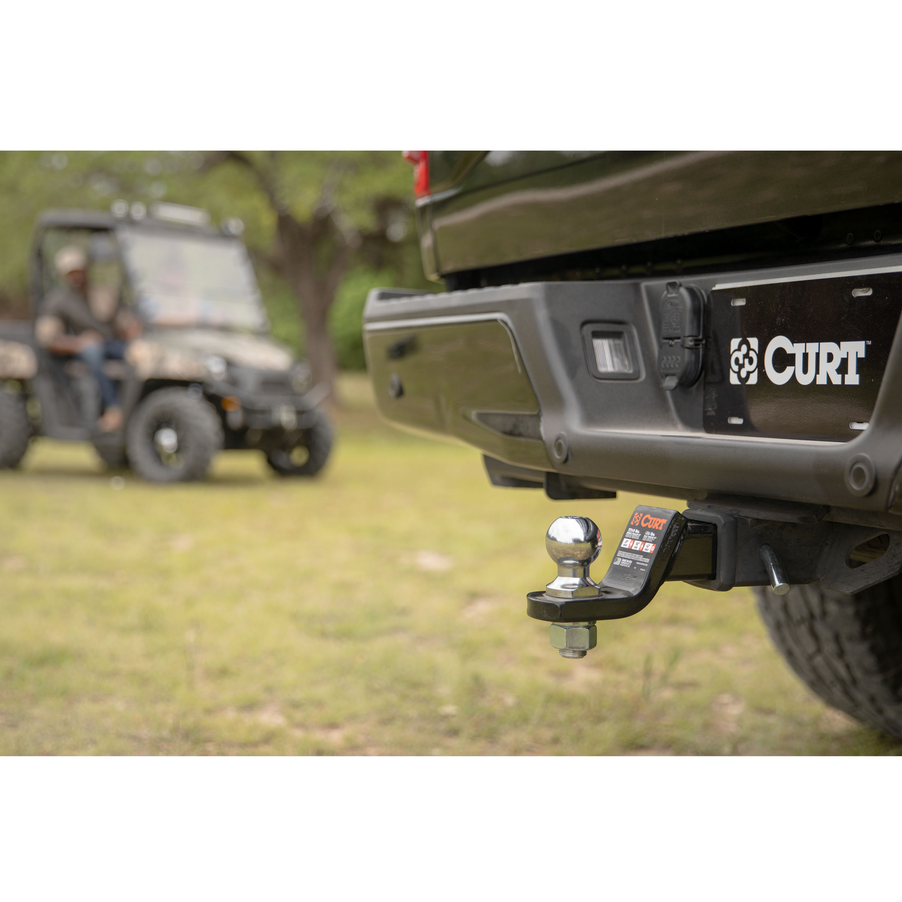 CURT Class 4 Ball Mount (2" Shank, 12,000 lbss., 2" Drop, 9-3/8" Long) Trailer Hitch Ball Mount thumbnail 7