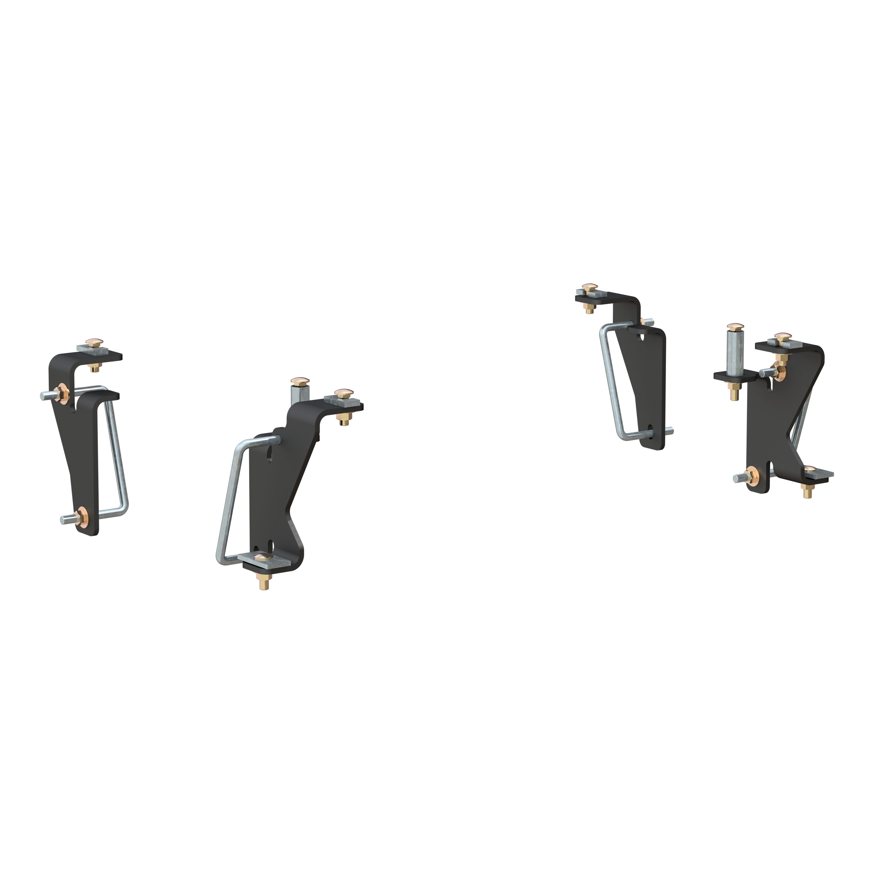 CURT Custom 5th Wheel Brackets, Select Dodge, Ram 1500, 2500, 3500 Fifth Wheel Trailer Hitch Bracket thumbnail 0