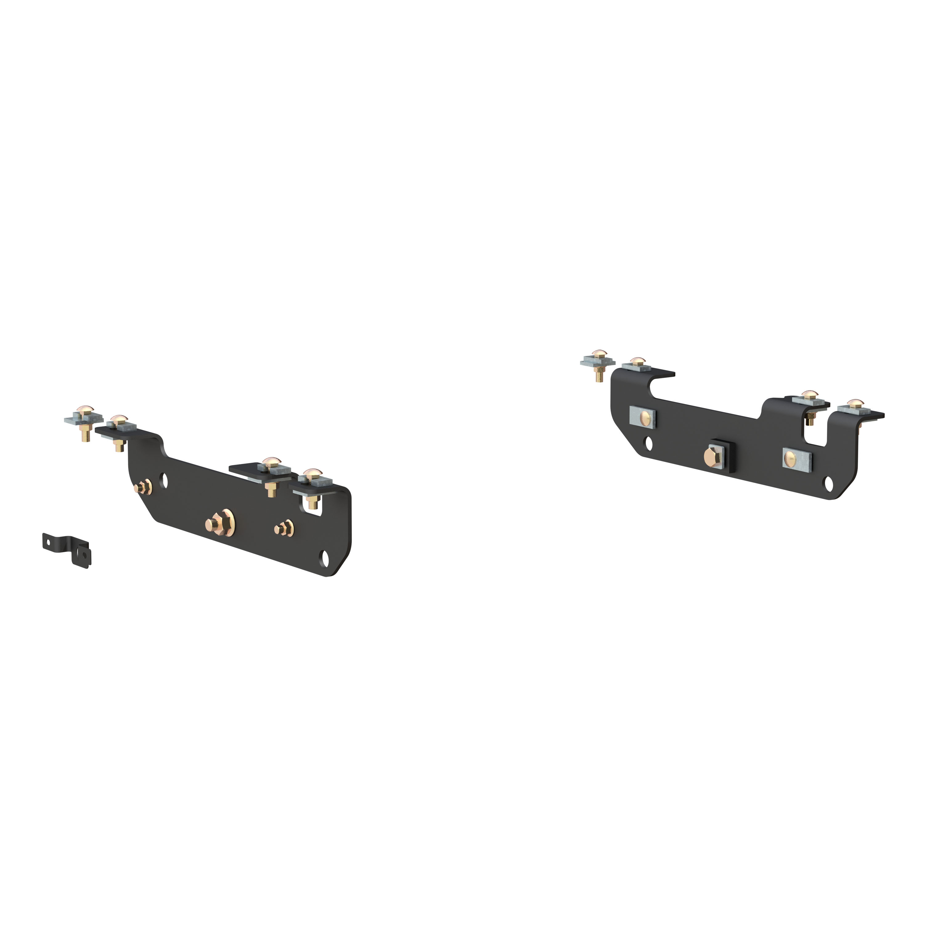 CURT Custom 5th Wheel Brackets, Select Ford F-250, F-350, F-450 Super Duty Fifth Wheel Trailer Hitch Bracket thumbnail 0
